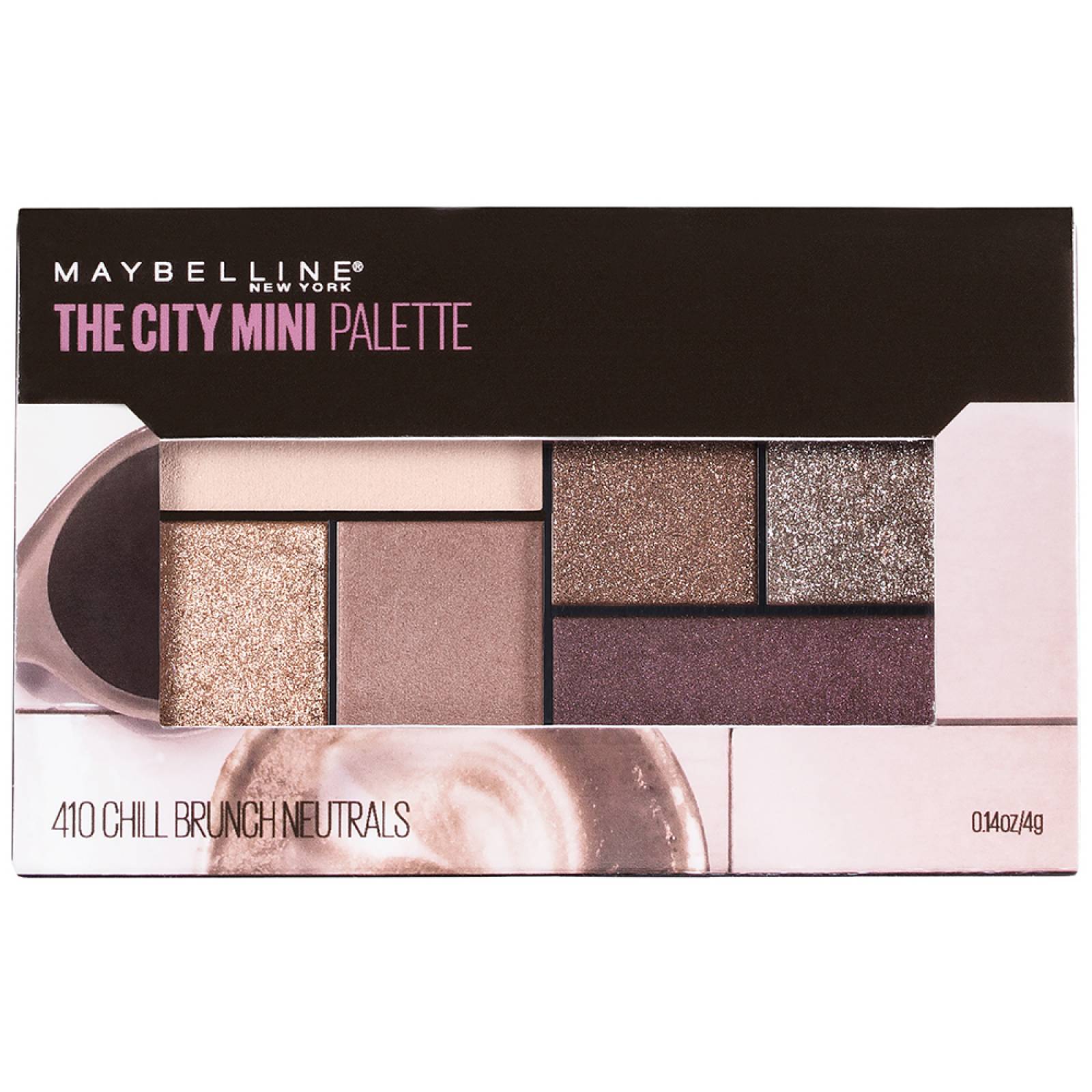 Paleta de Sombras City Mini Palette 6 Tonos Maybelline