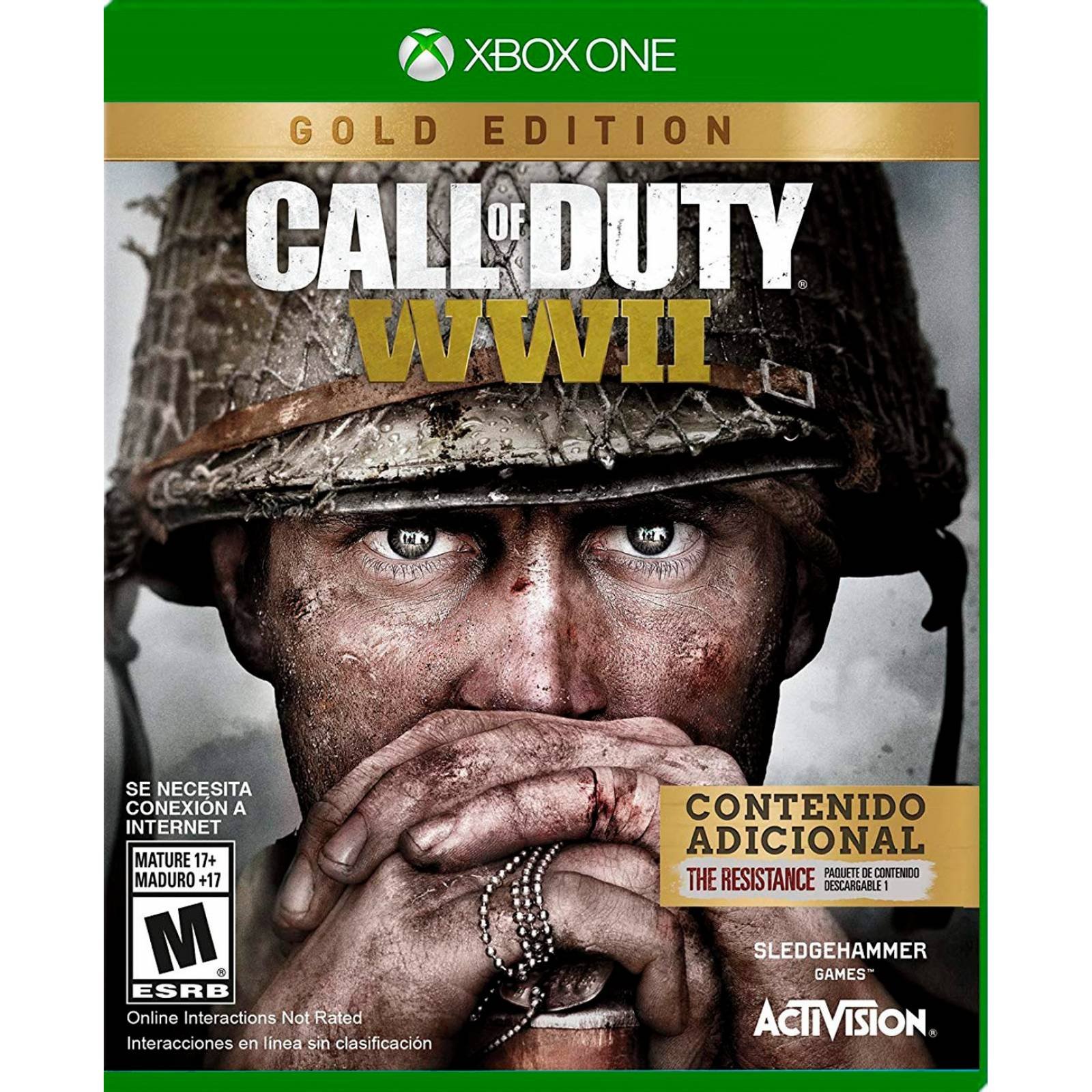 Videojuego Xbox One Call Of Duty WWII Gold Edit Activision