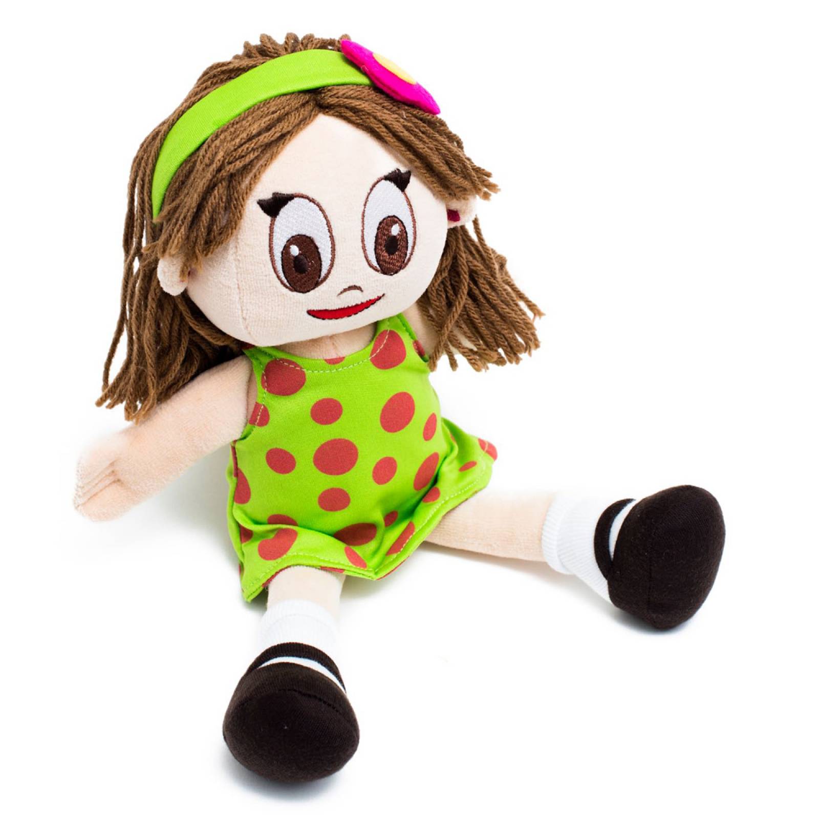 Muñeca de Tela Suave Para Bebe Niña Muny Amigos de Trepsi