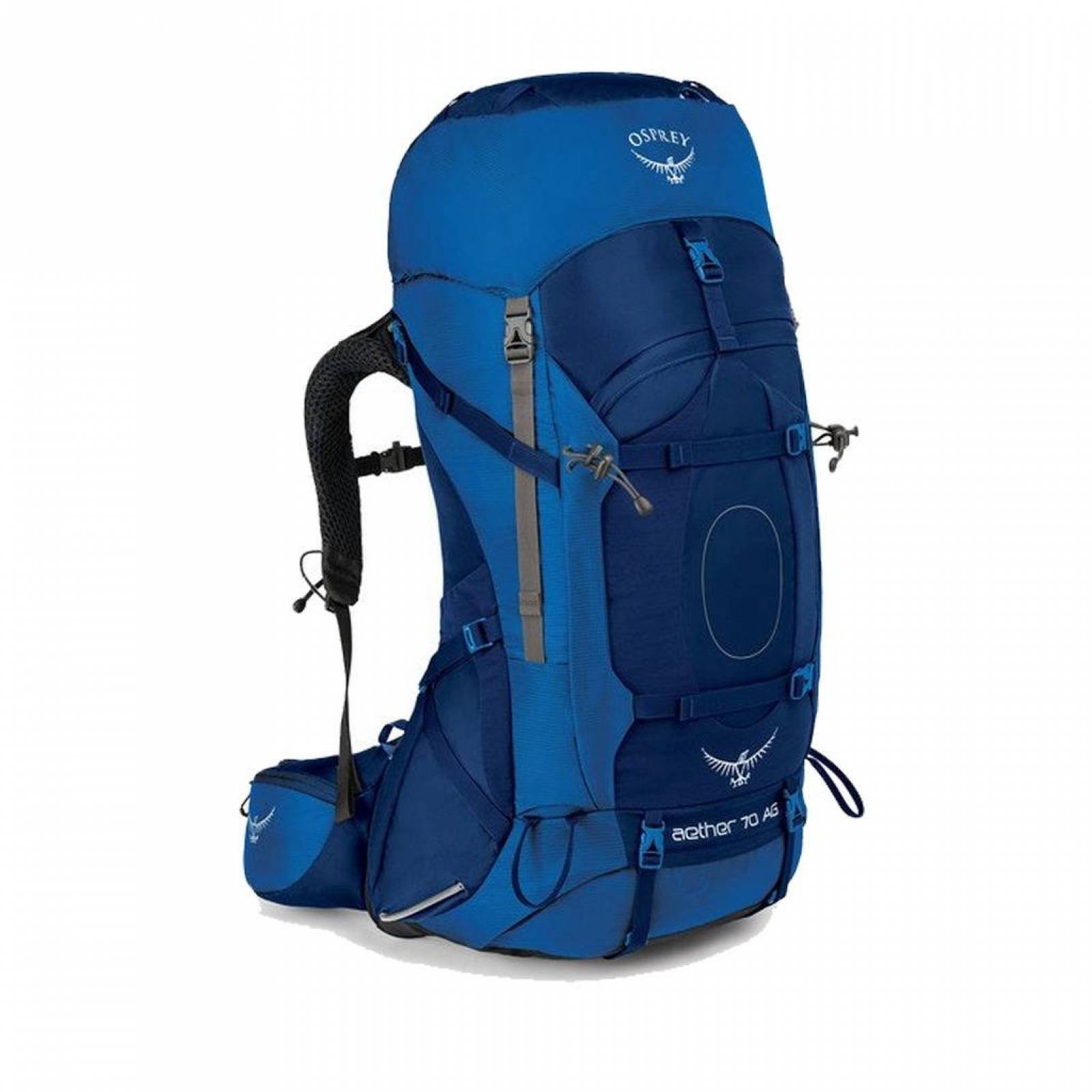 Mochila DayPack Aether AG 70 Talla S/M Color Azul Osprey