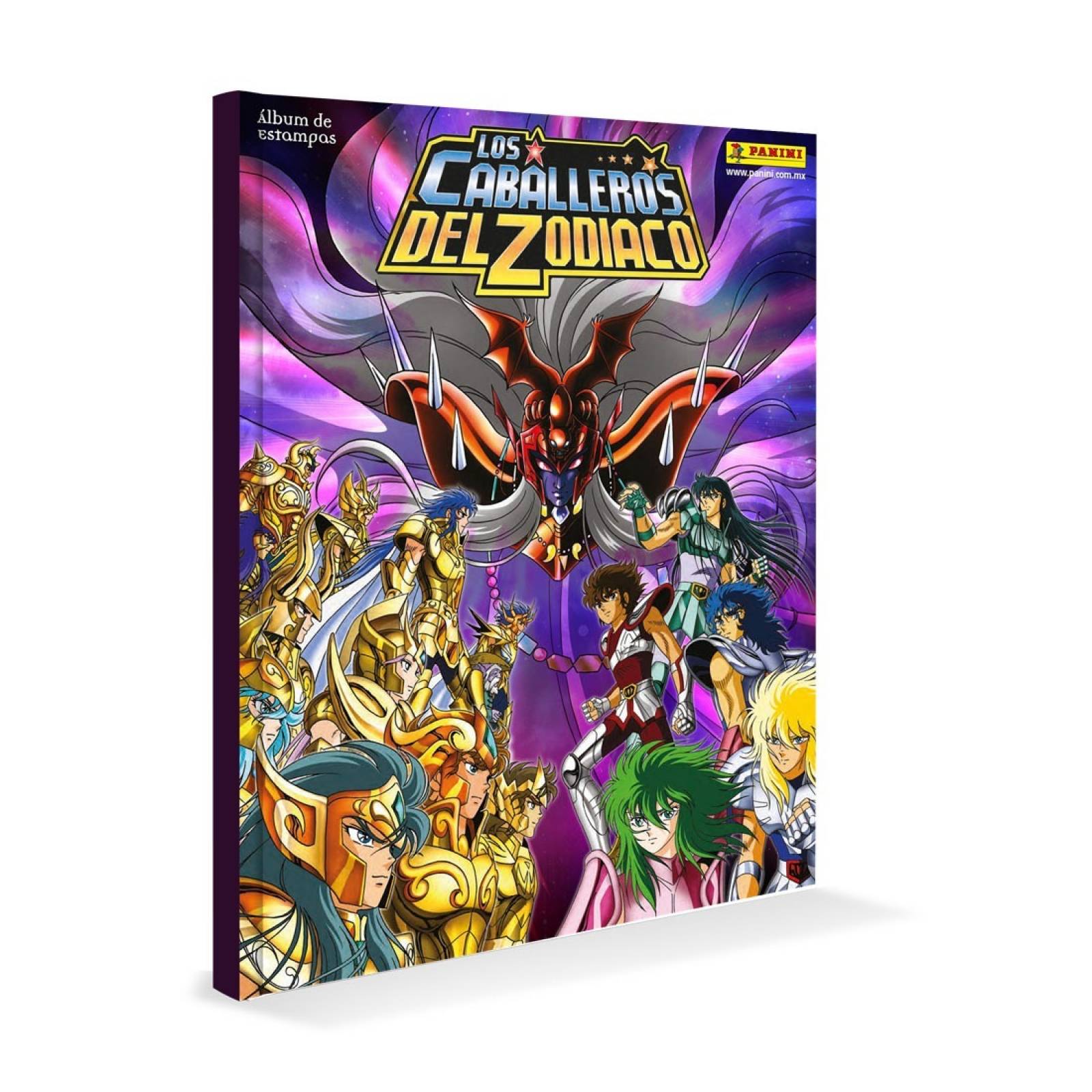 Albùm Estampas Pasta Dura Caballeros del Zodiaco Panini