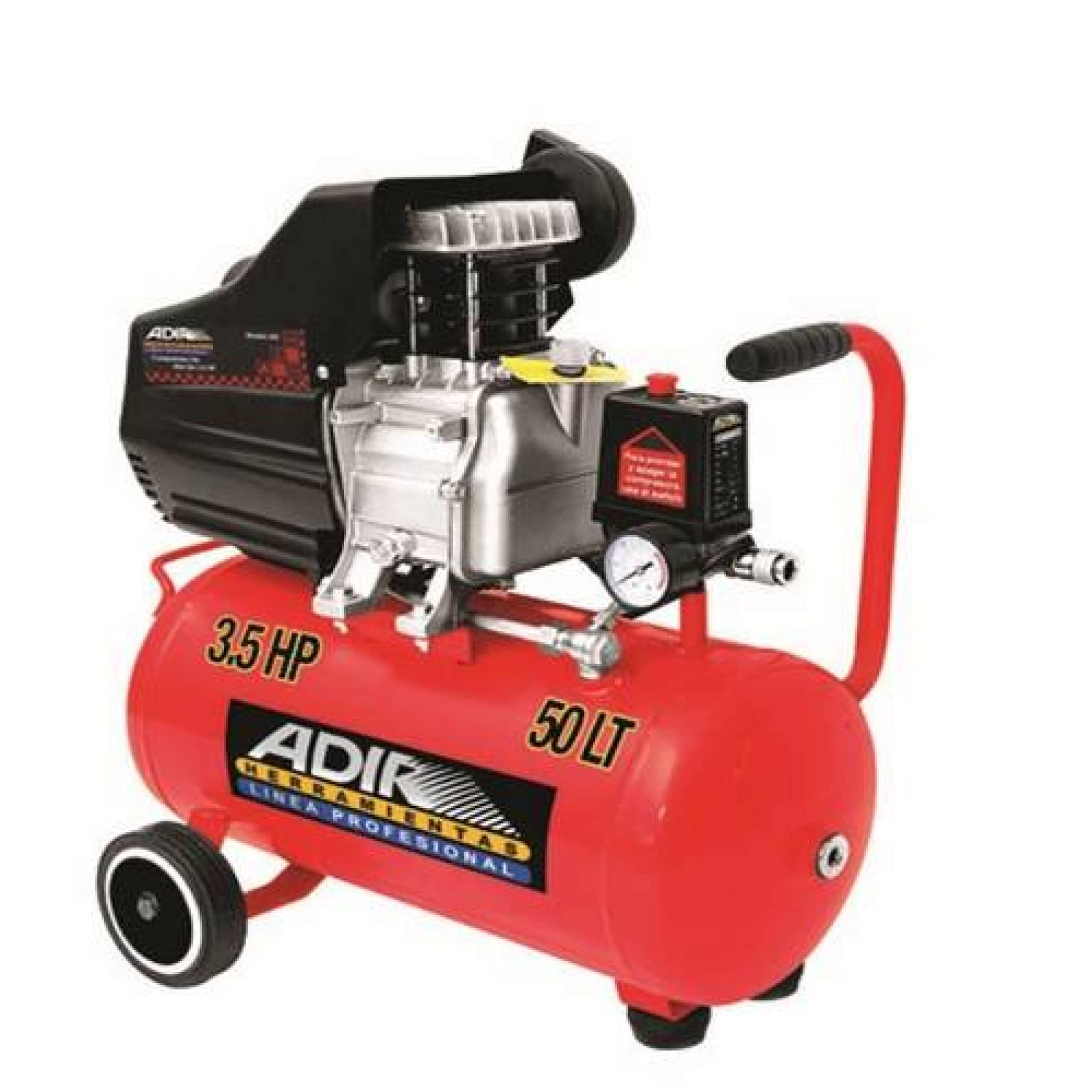 Compresora Aire Lubricado 3.5Hp 50L