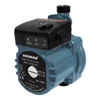 Presurizador Bomba Agua Circulador 1/6 Hp Zp159 Shimge