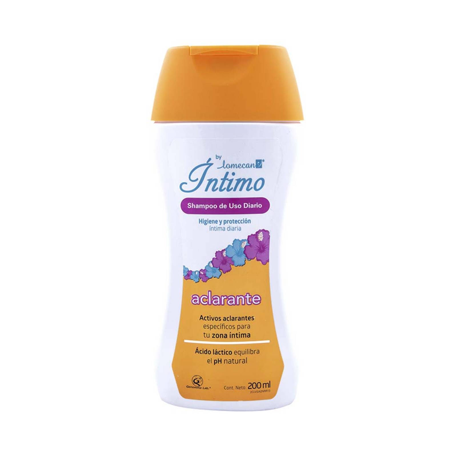 Shampoo Íntimo Lomecan V Aclarante 200ml Genomma Lab