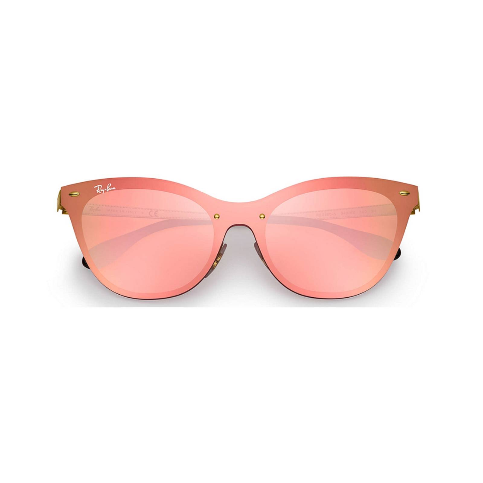 Lentes De Sol Ray Ban RB3580 Blaze Cat Eye Cuadrado Unisex