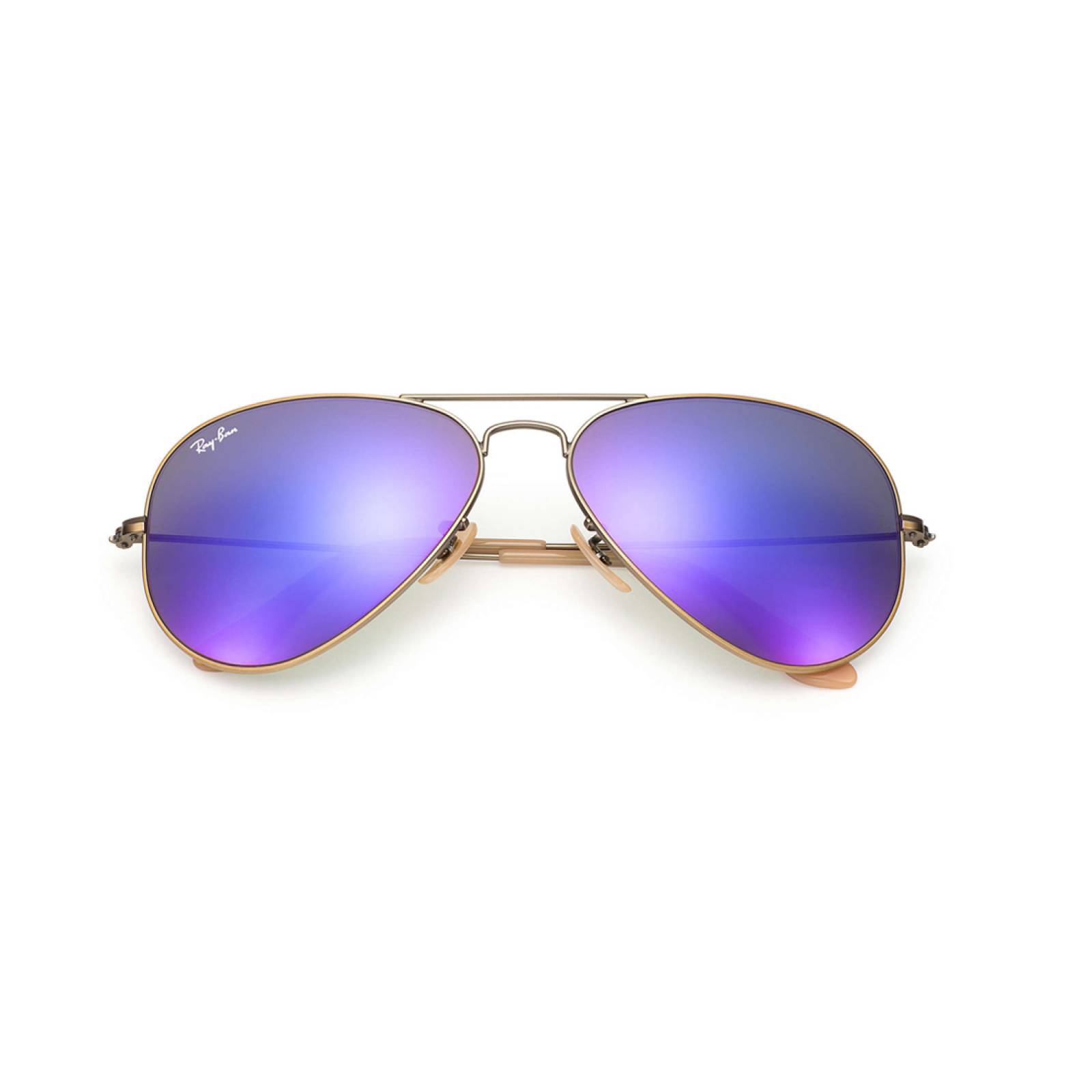 Lentes De Sol Ray Ban RB3025 Metálico Aviator Flash Unisex