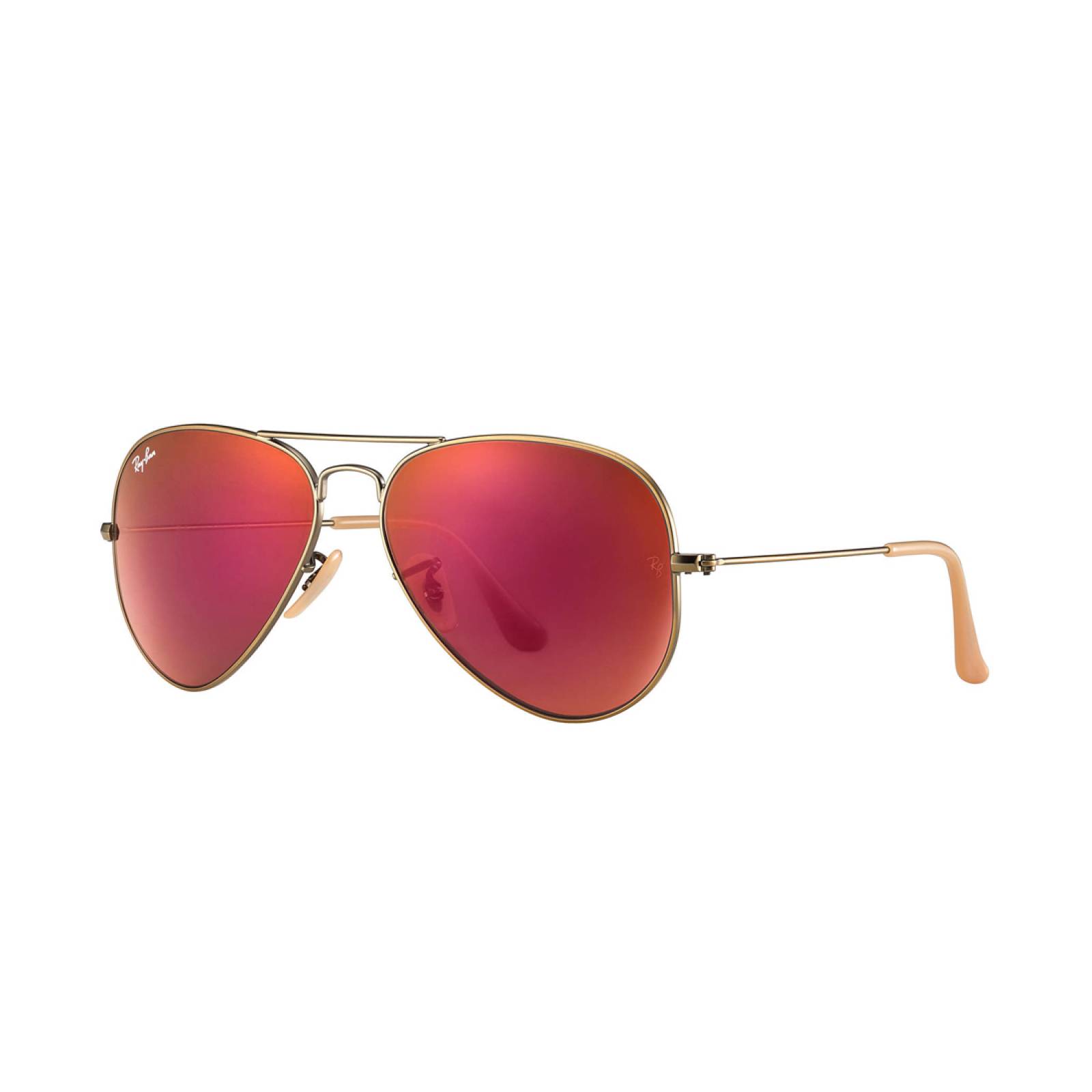 Lentes De Sol Ray Ban RB3025 Metálico Aviator Flash Unisex