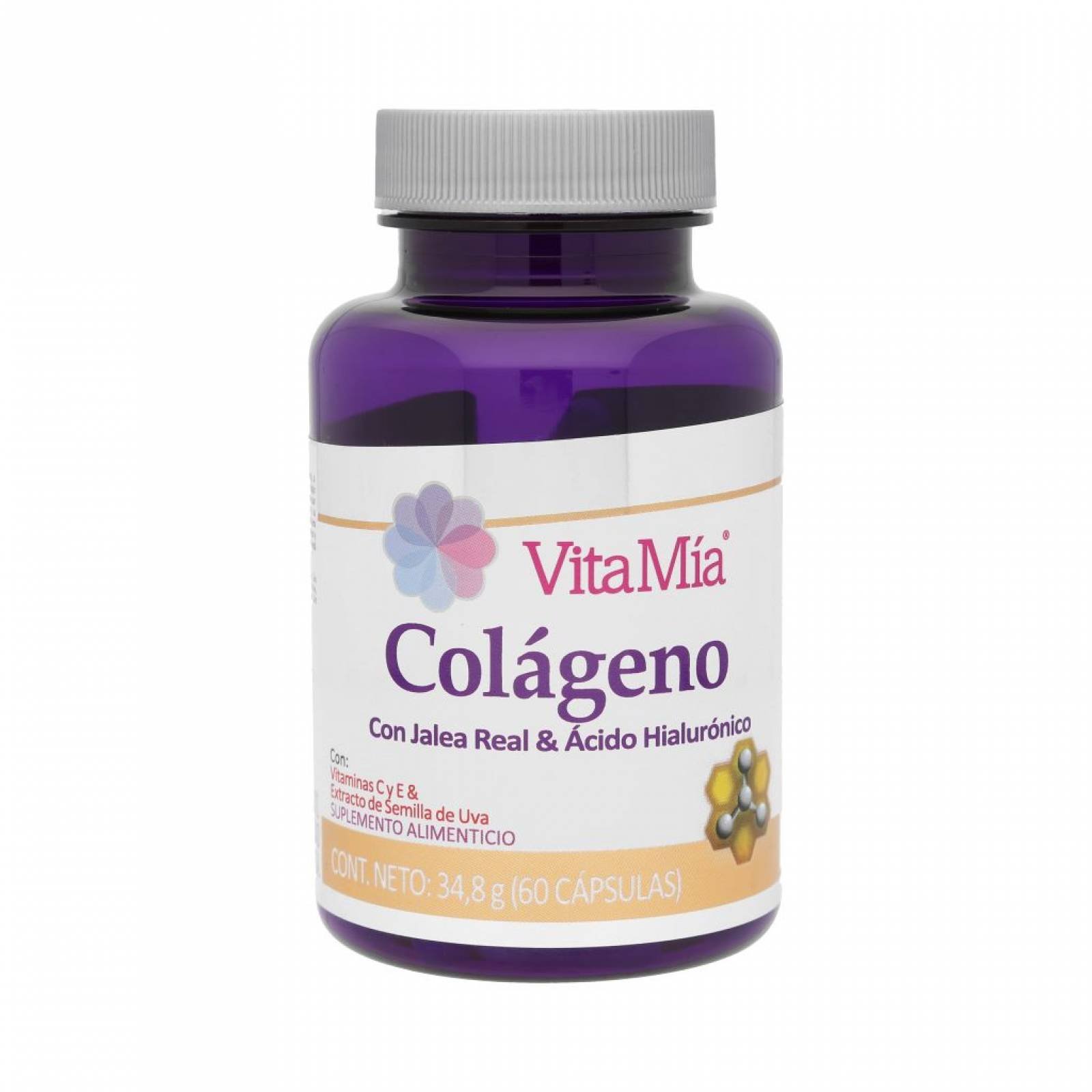 Colágeno Jalea Real Suplemento Cápsulas VitaMia