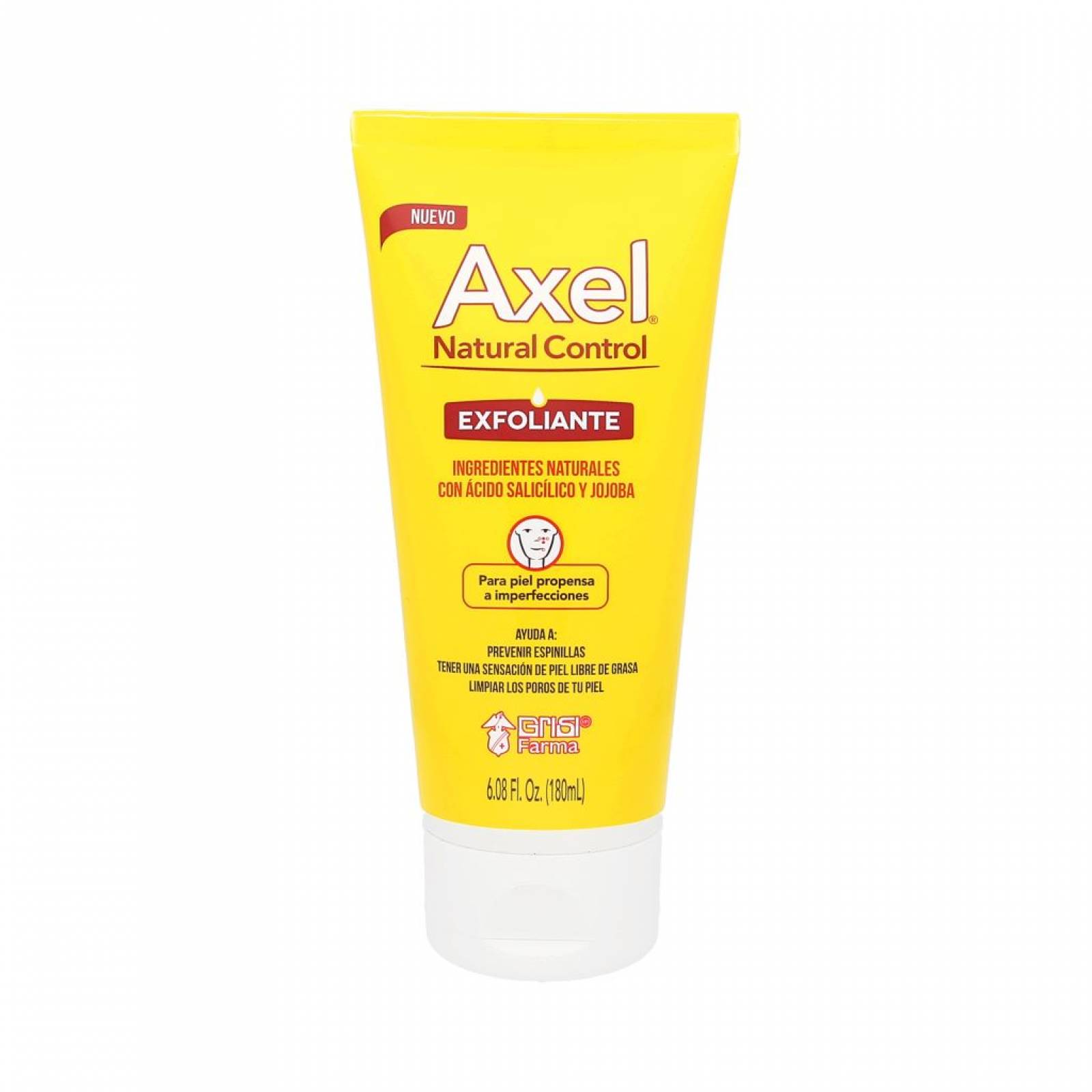 Gel Exfoliante Limpieza Facial Axel 180 ml