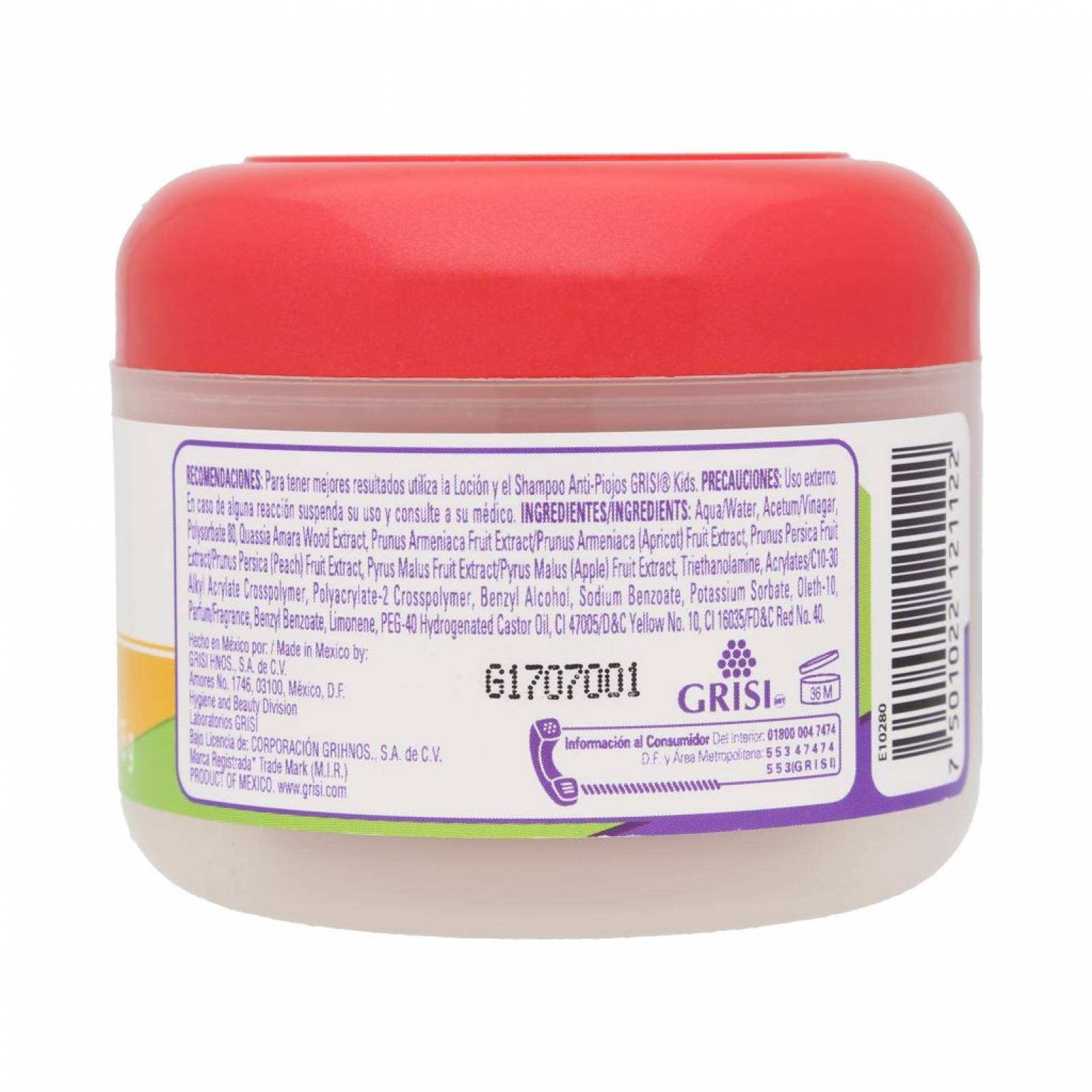 Gel Grisi Kids Antipiojos 115 G