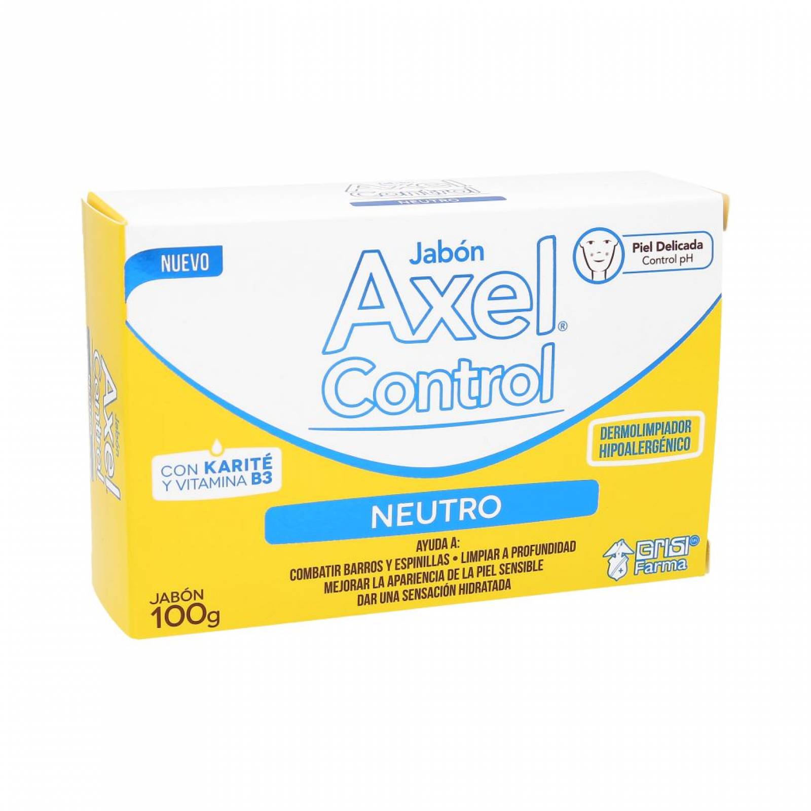 Jabón Axel Neutro Grisi 100 G