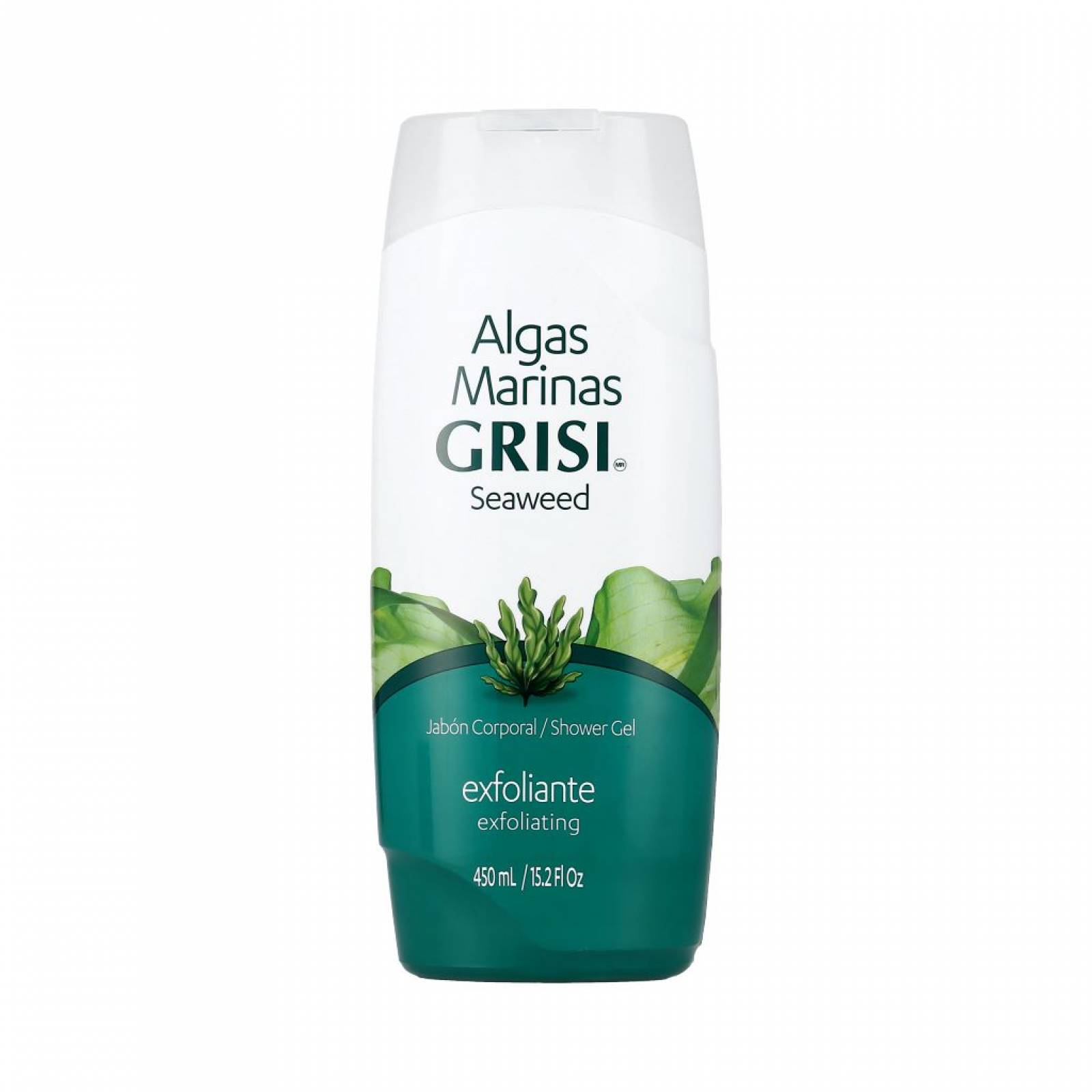 Jabón Gel de Ducha Exfoliante Grisi Algas Marinas 450 Ml