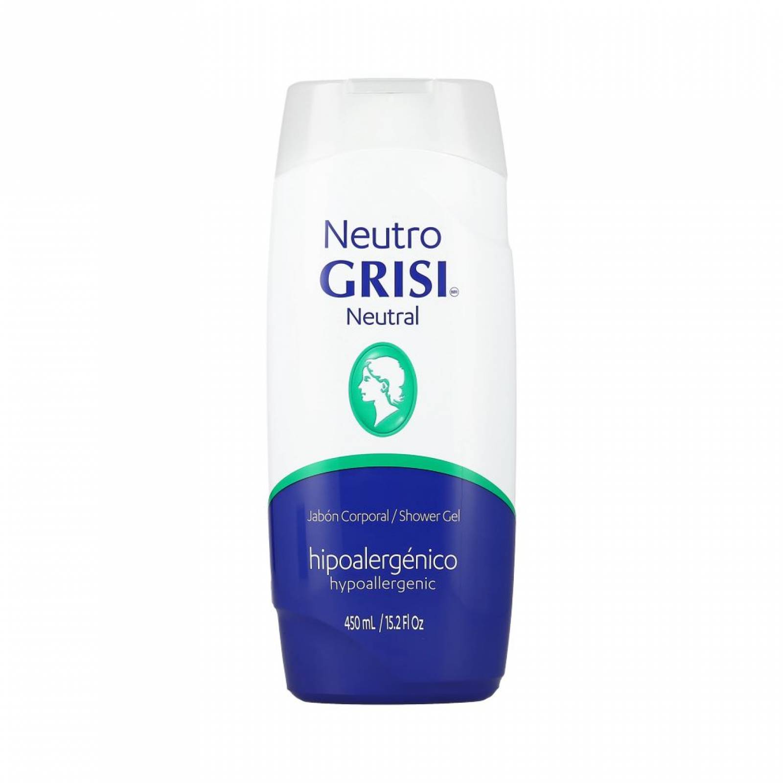 Jabón Gel de Ducha Hipoalergénico Grisi Neutro 450 Ml