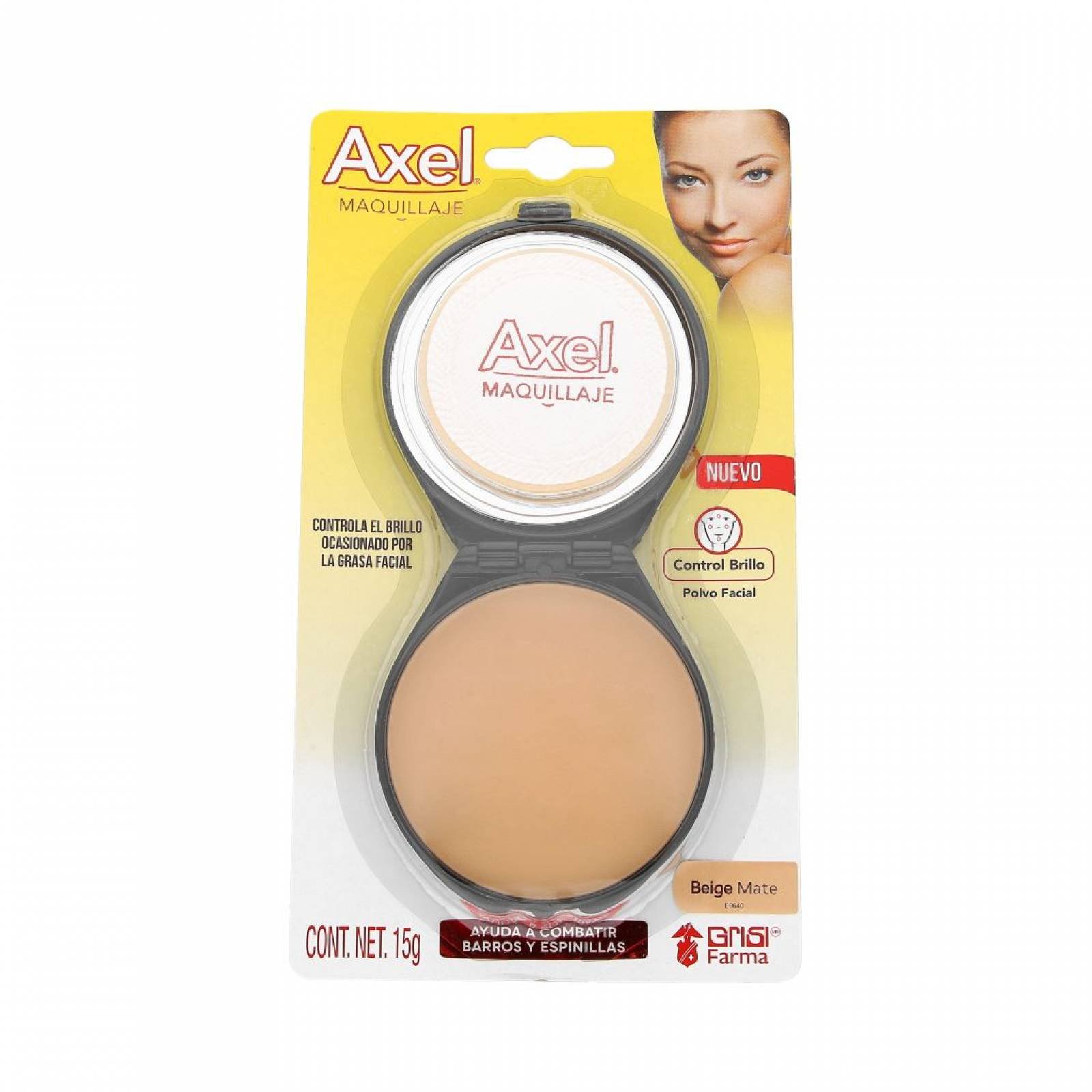 Maquillaje Axel Beige Mate Grisi 15 G