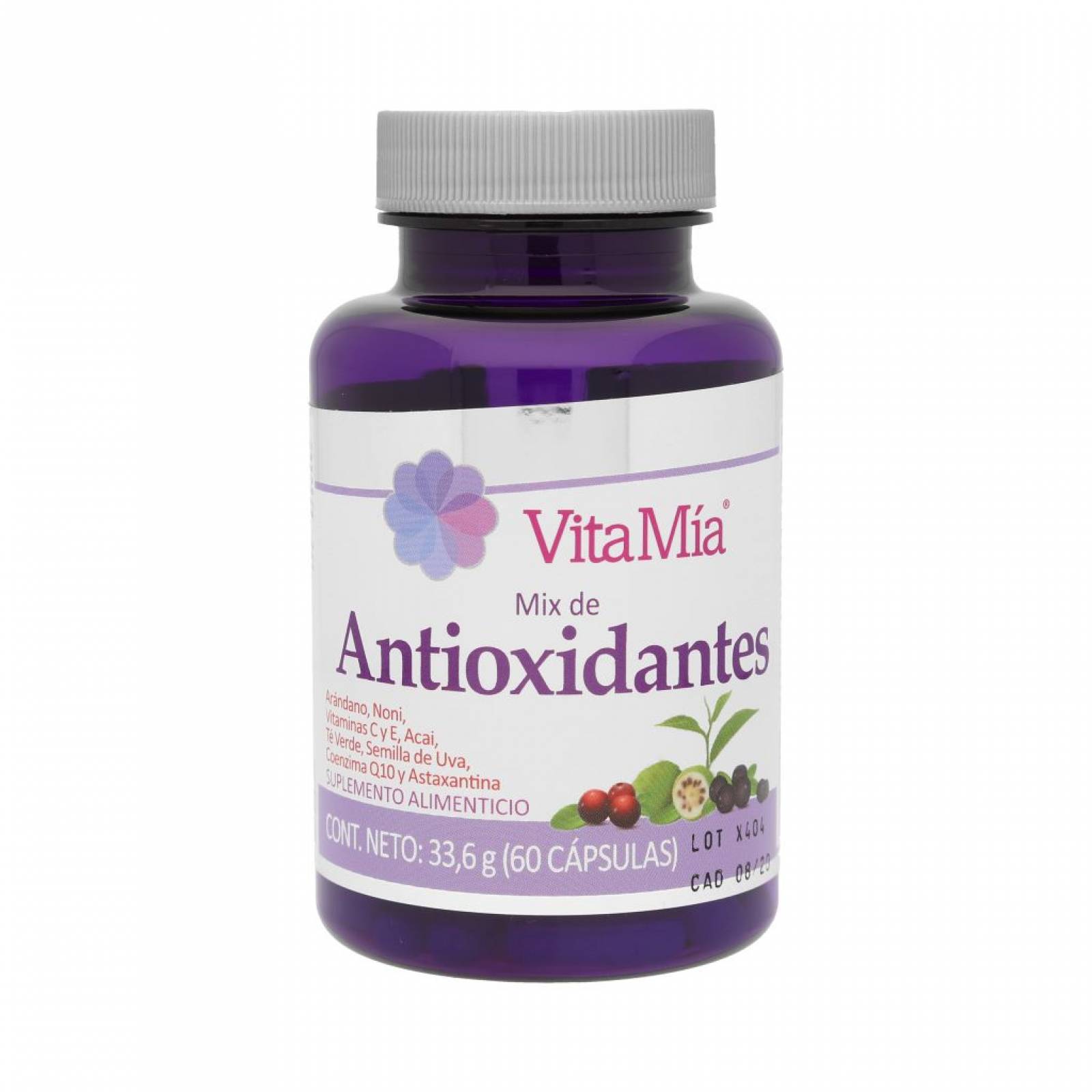 Mix Antioxidantes Cápsulas VitaMia