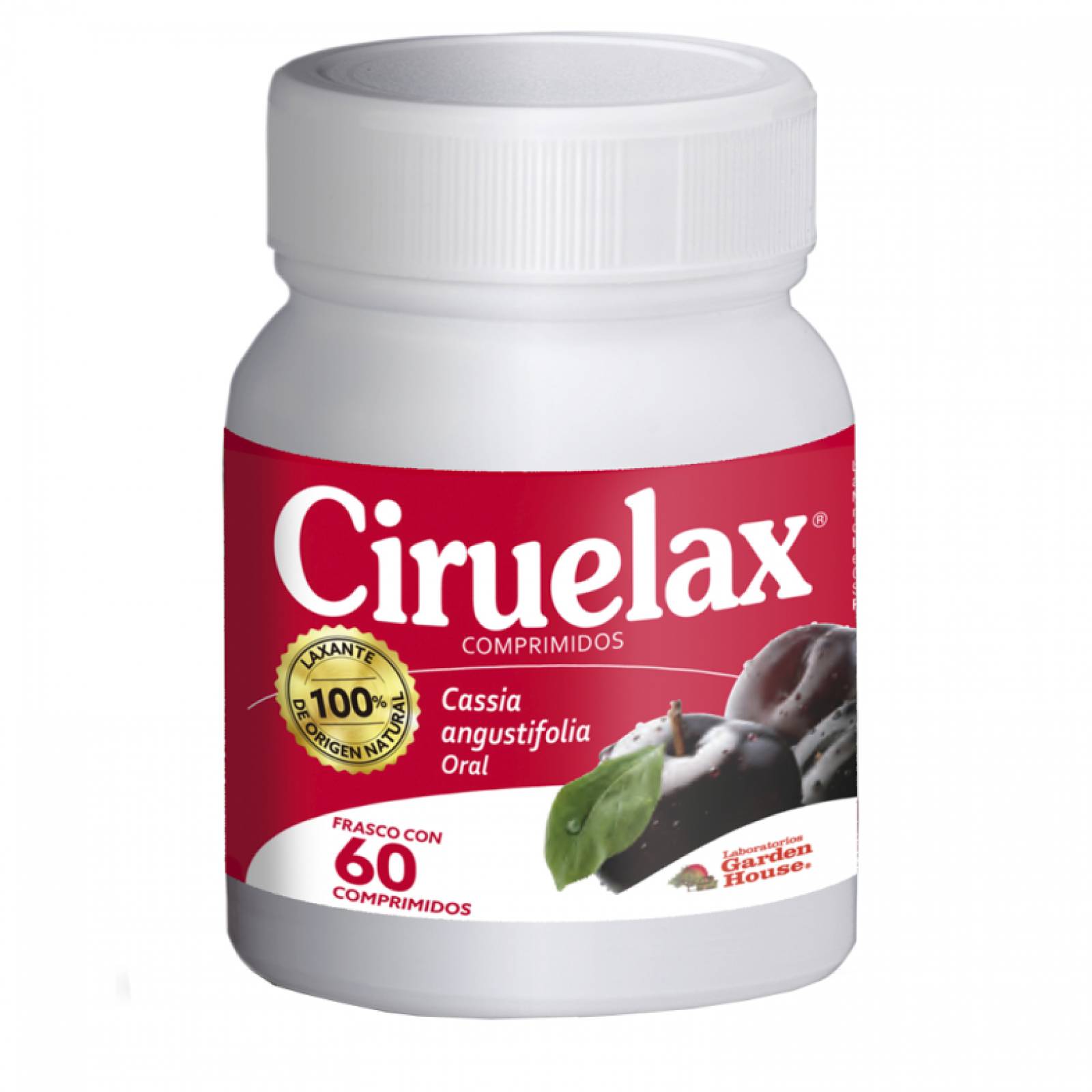 Pastillas Laxantes Estimulante Ciruelax 60 Comprimidos