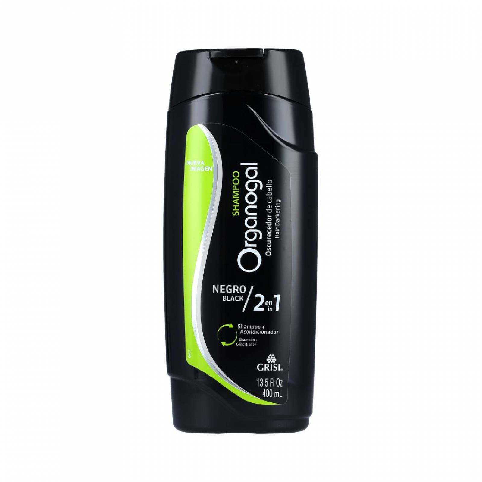 Shampoo Grisi Organogal 2 en 1 400 ML