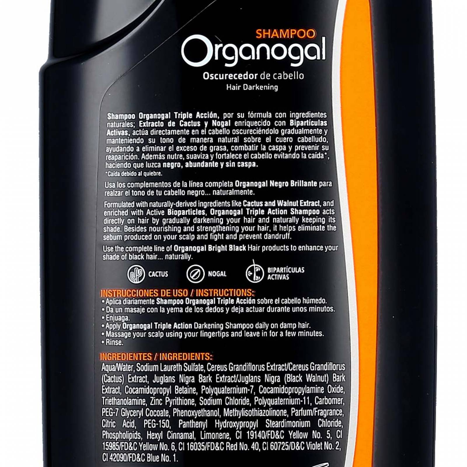 Shampoo Grisi Organogal Triple Acción 400 ML