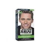 Tinte Shampoo Cubre Canas Just For Men Castaño Claro