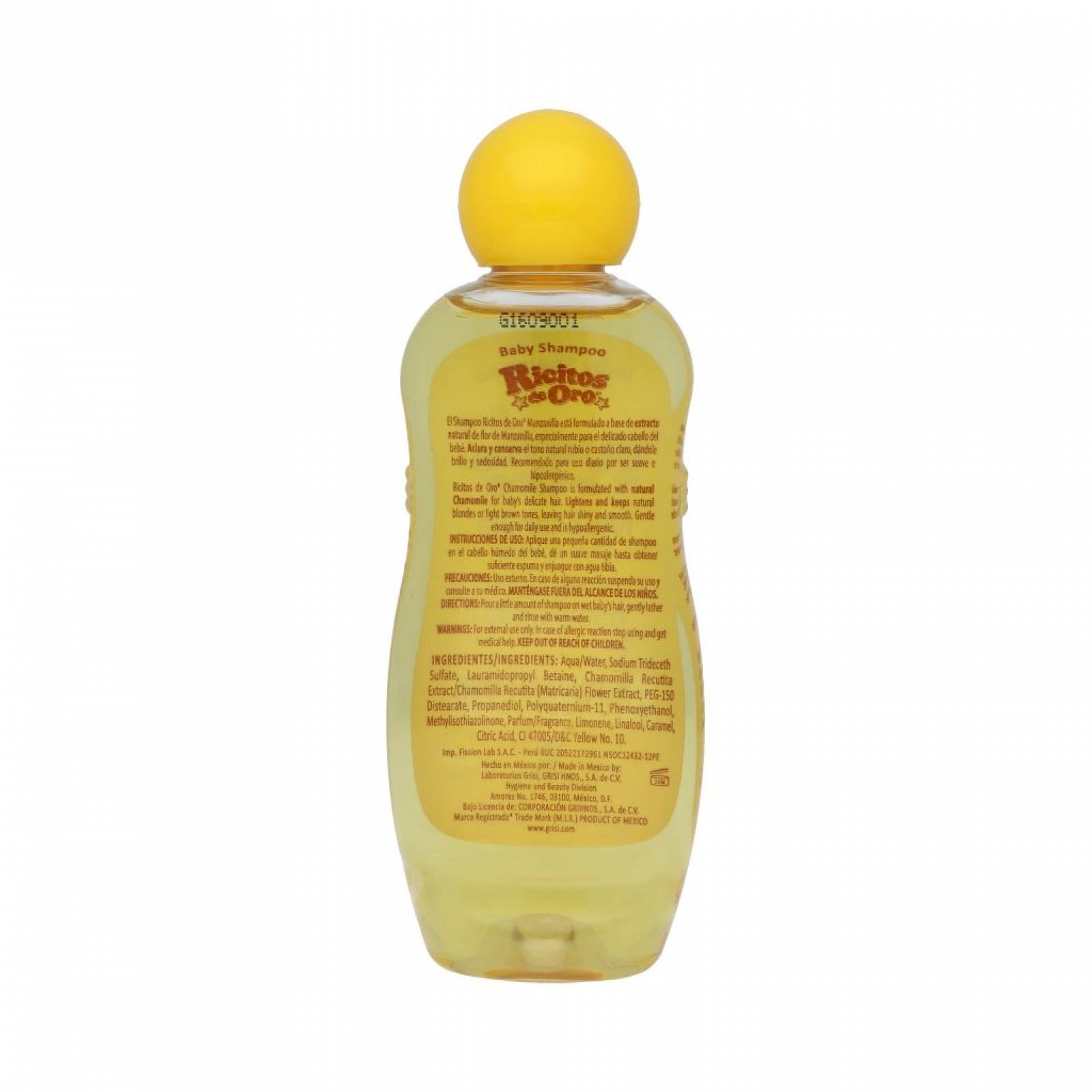 Shampoo Ricitos de Oro Manzanilla Grisi 100 ML