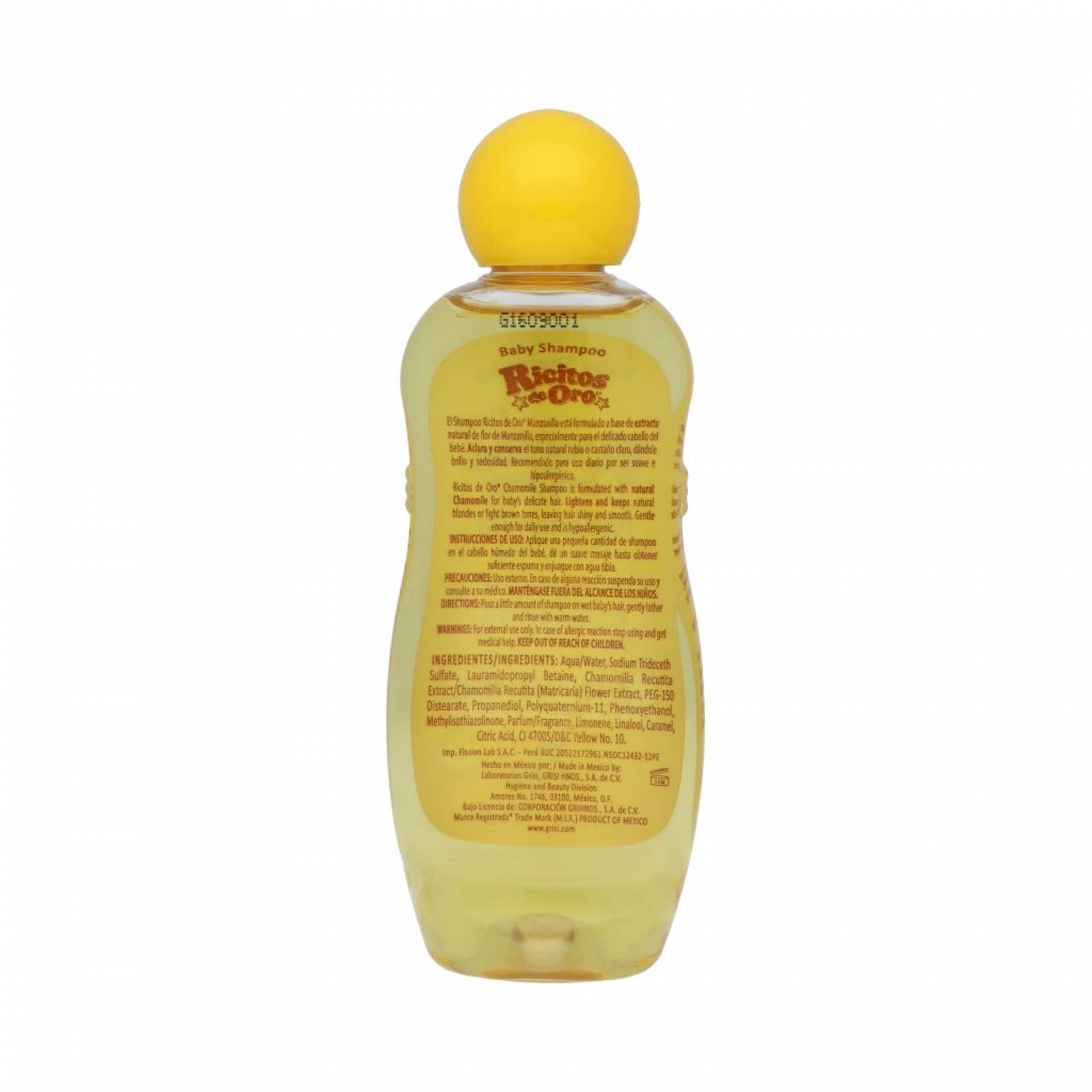 Shampoo Ricitos de Oro Manzanilla Grisi 100 ML
