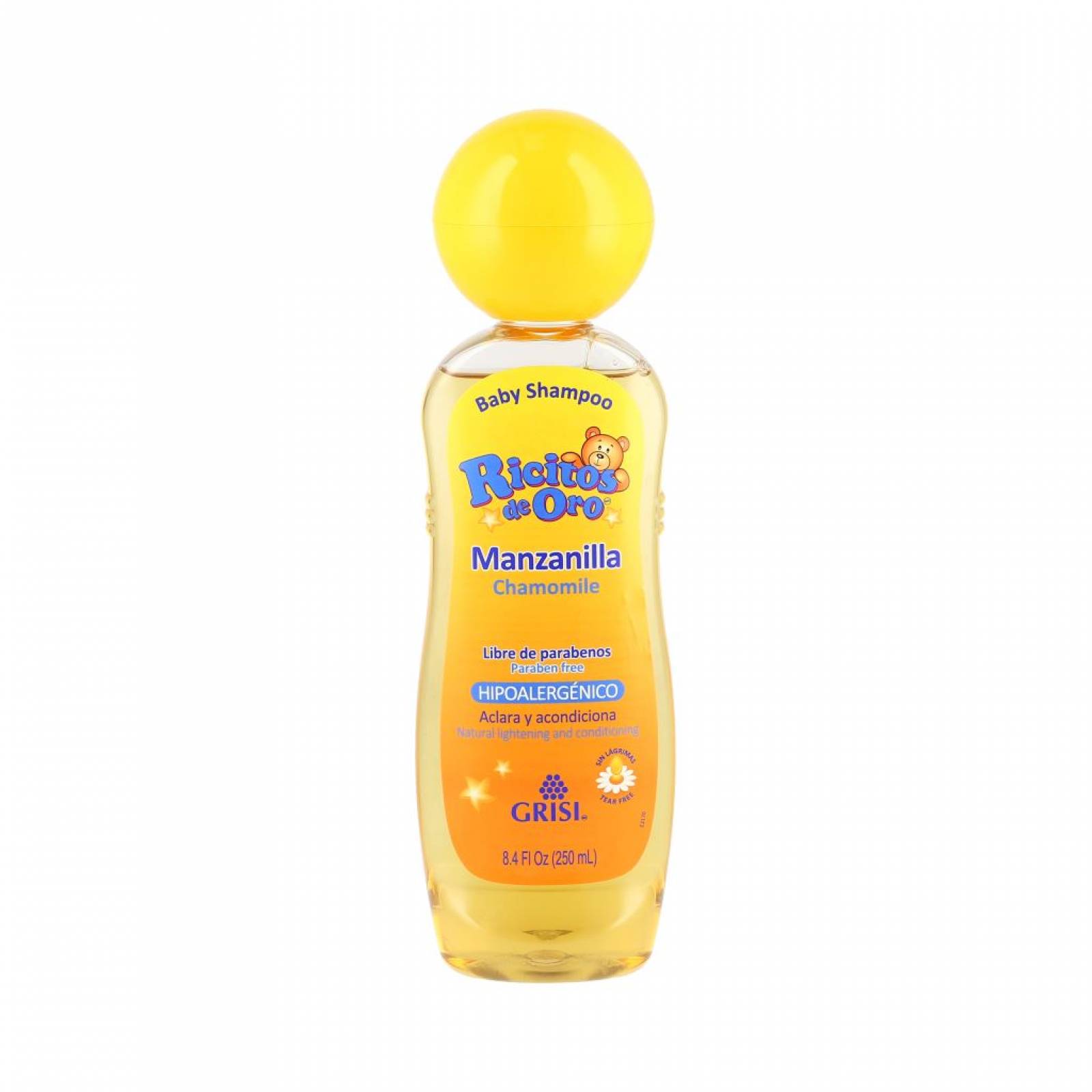 Shampoo Ricitos de Oro Manzanilla Grisi 250 ML