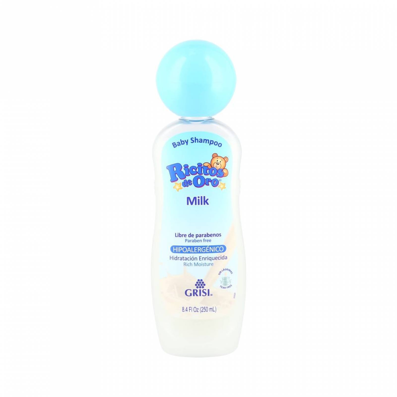 Shampoo Ricitos de Oro Milk Grisi 250 ML