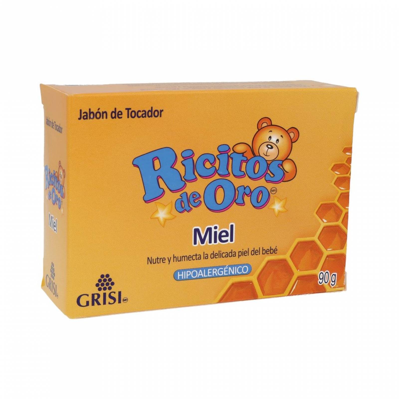 Jabón Ricitos de Oro Miel Grisi 90 G Todo Tipo de Piel