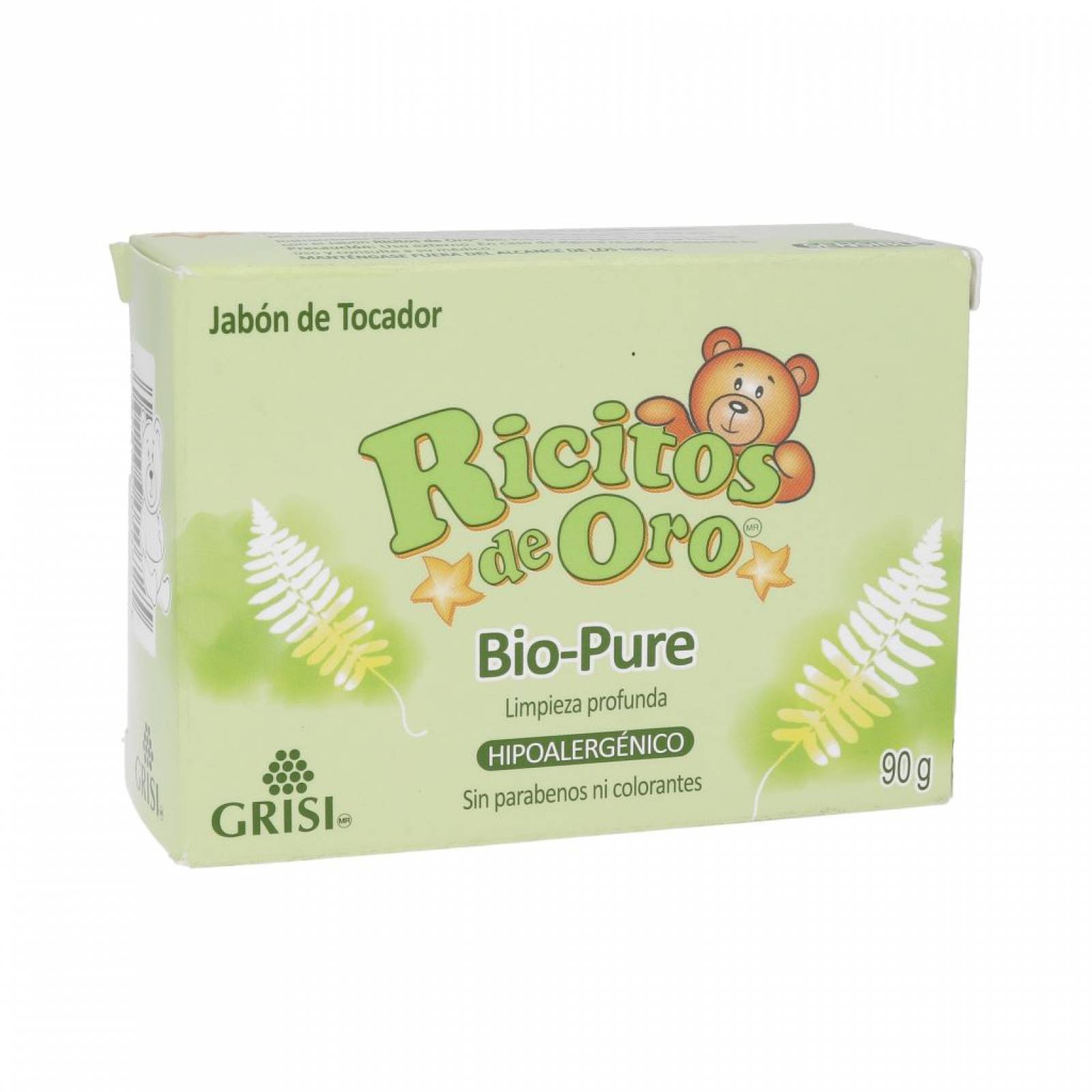 Jabón Ricitos de Oro Bio-Pure Grisi 90 G