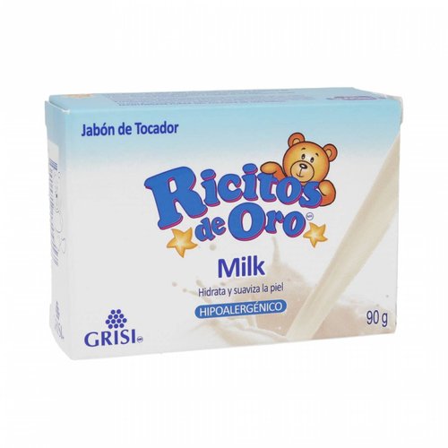 Jabón Ricitos de Oro Milk Grisi 90 G Piel Extra Seca