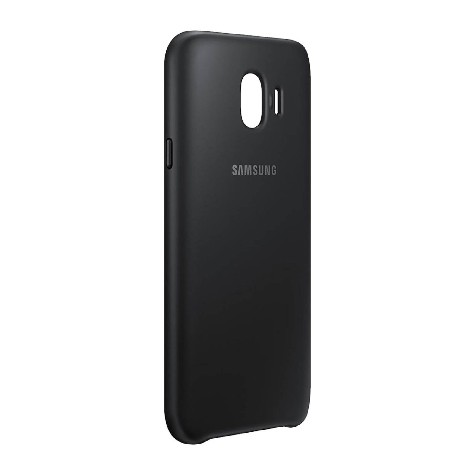 Funda Protector Doble Capa Negro Galaxy J4 Samsung