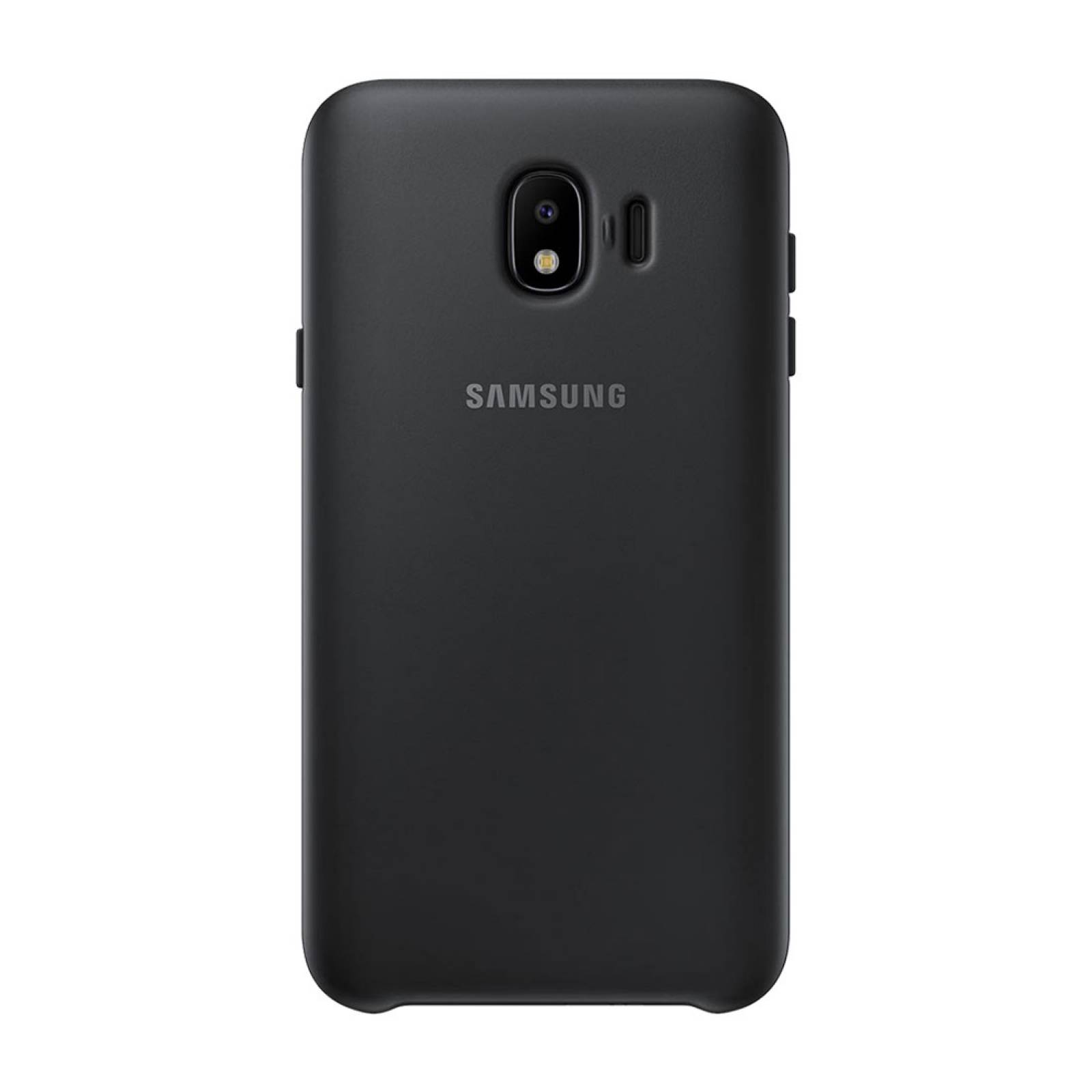 Funda Protector Doble Capa Negro Galaxy J4 Samsung