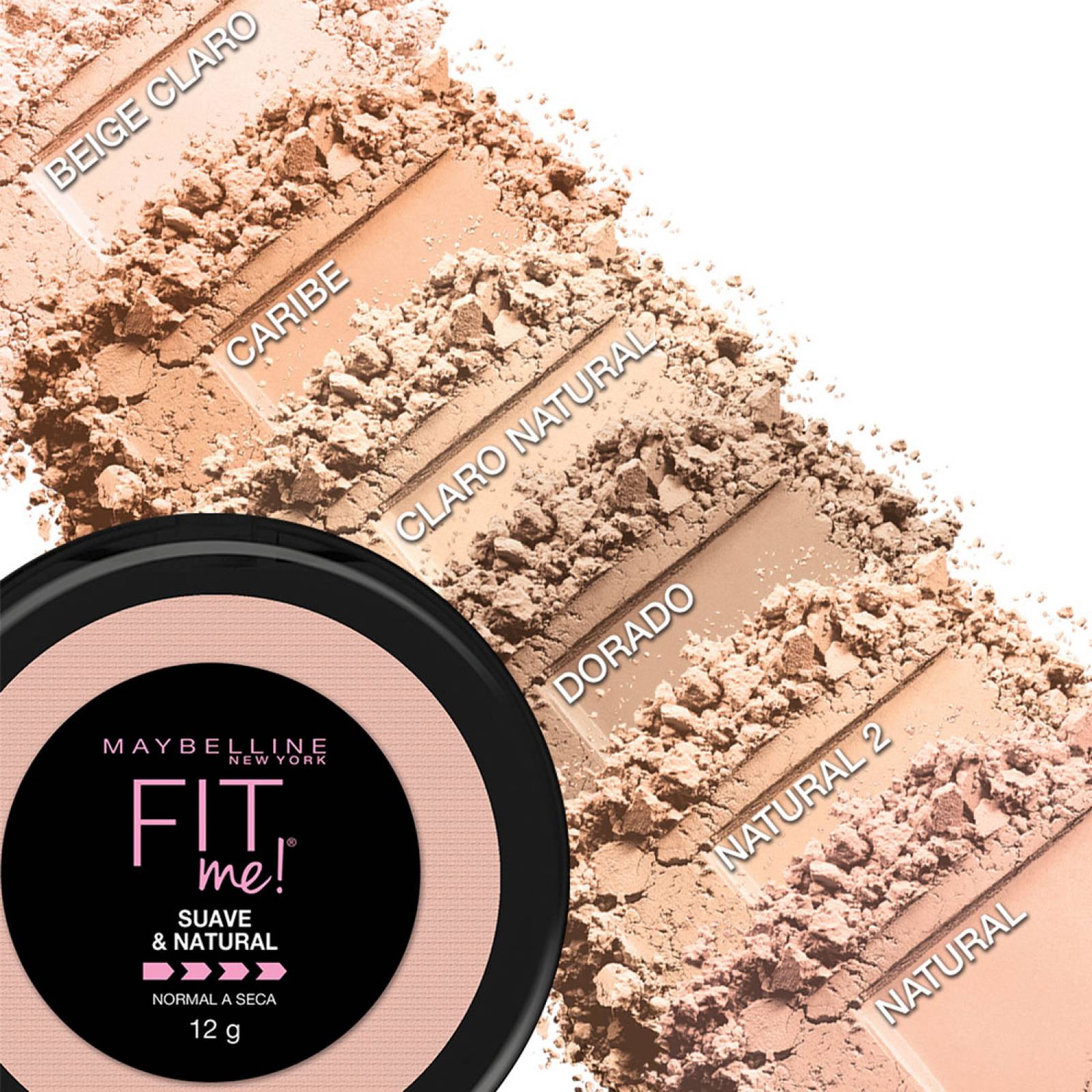 Maquillaje Polvo Base Perfecta Fit Me Hidratante Maybelline