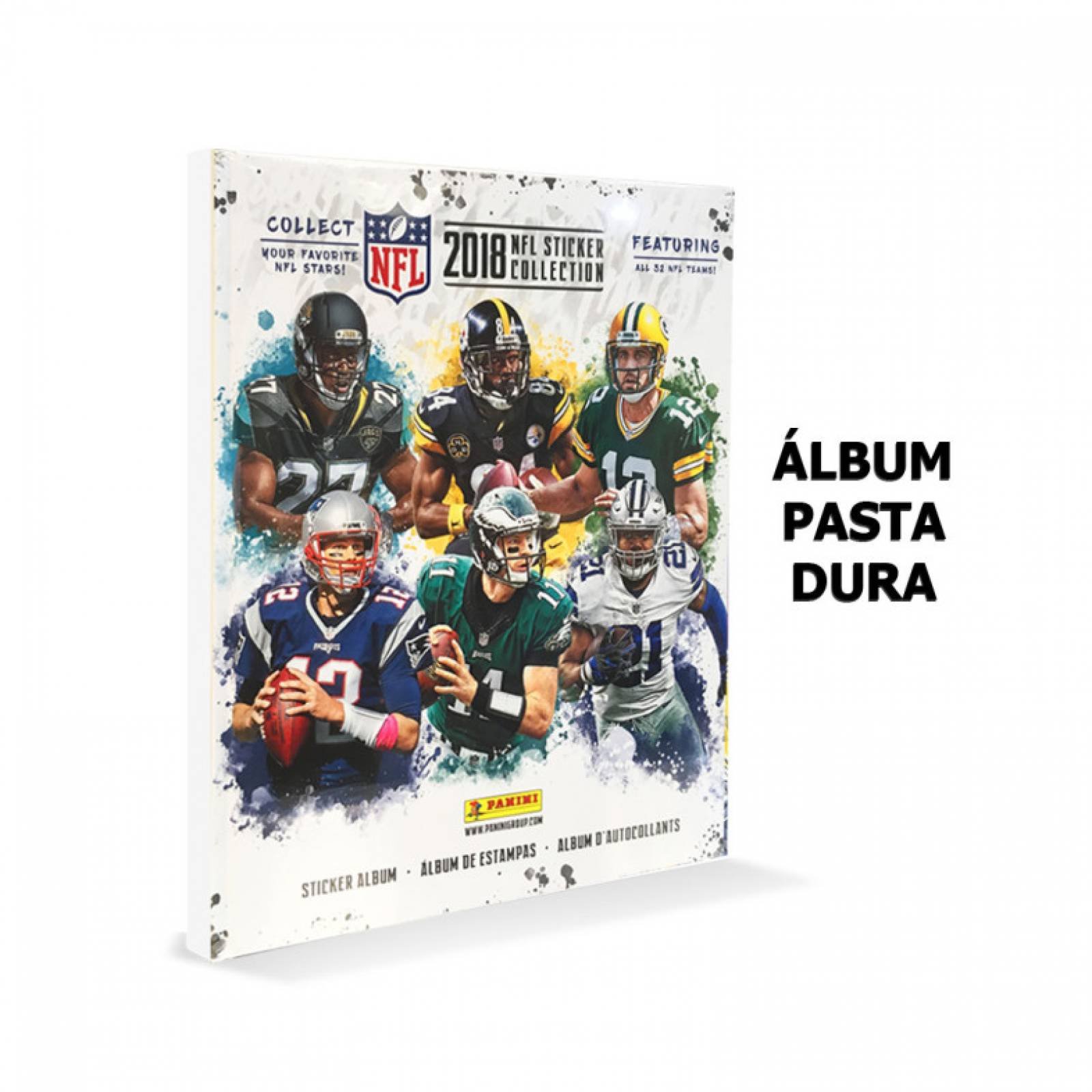 Albúm Pasta Suave 4 sobres Colección NFL 2018/19 Panini