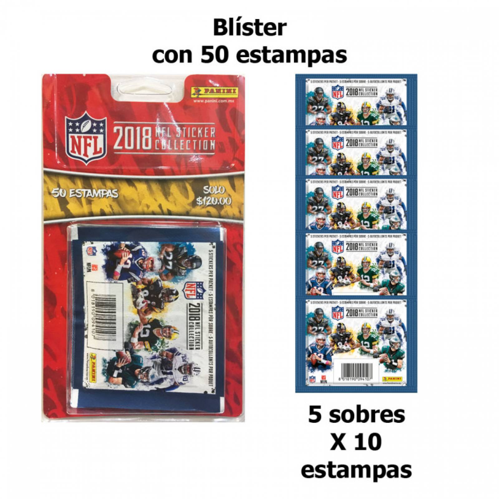 Albúm Pasta Dura Colección NFL 2018/19 Panini