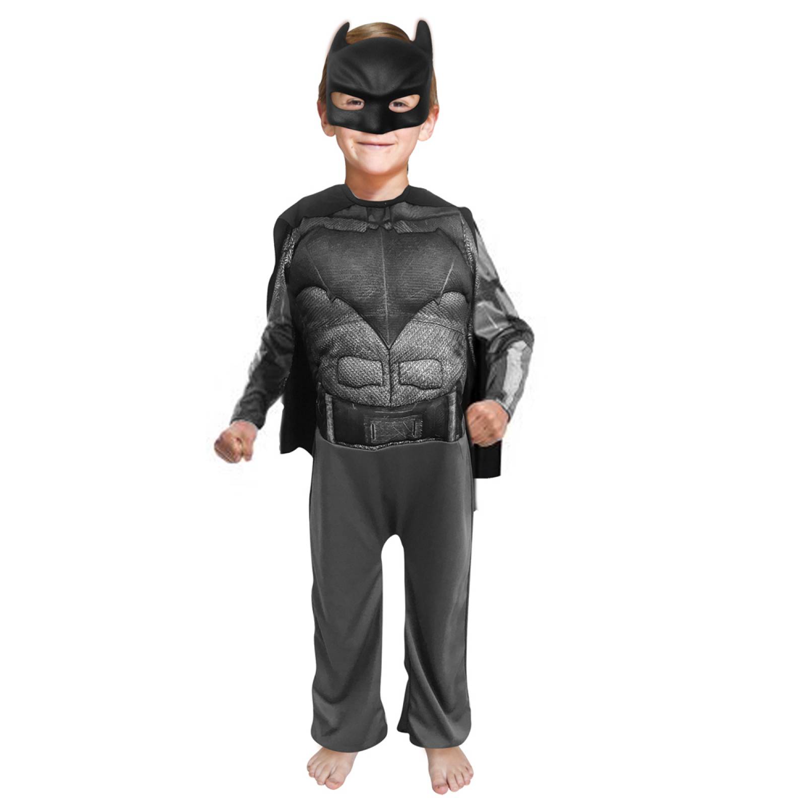 Disfraz Batman Con Mascara Niño Warner Original Fantasy Ruz