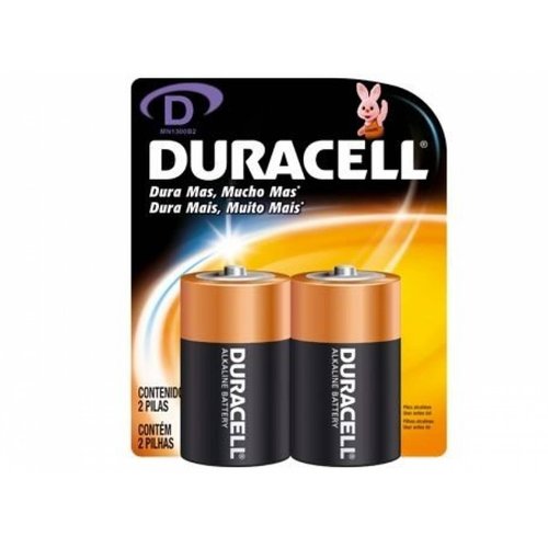 Pila Bateria D 2 Piezas Duracell Eveready/Var 1300