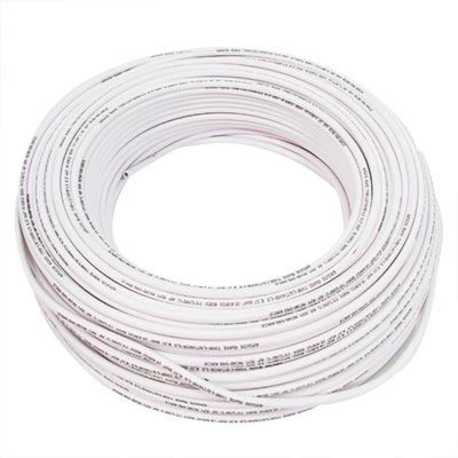 Cable Electrico Flexible Argos Calibre 10 Twc 10 100m Blanco