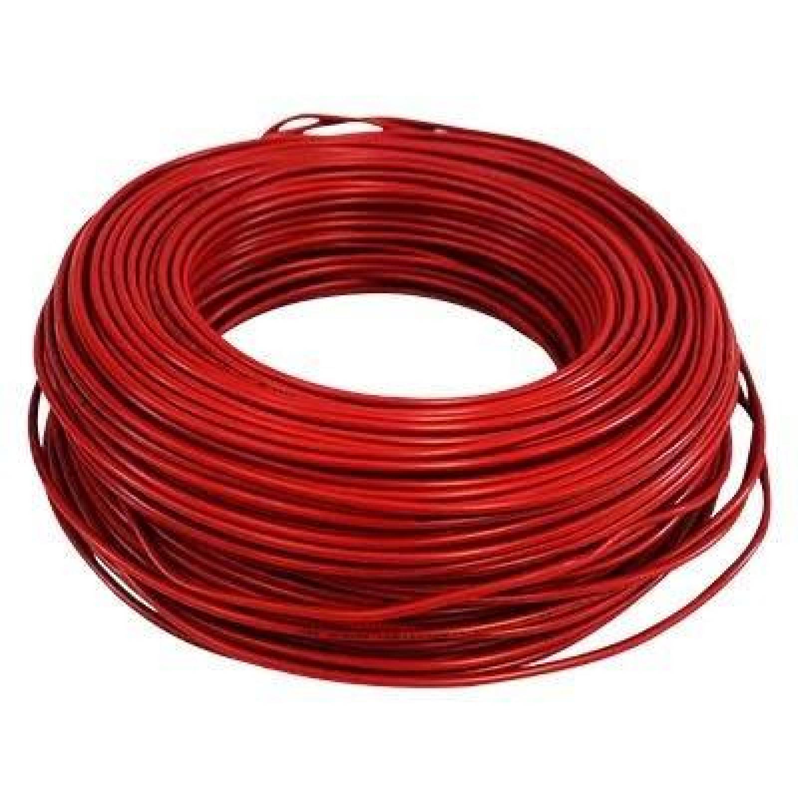 Cable Electrico Super Cable  Thw 10 100m Rojo 5092