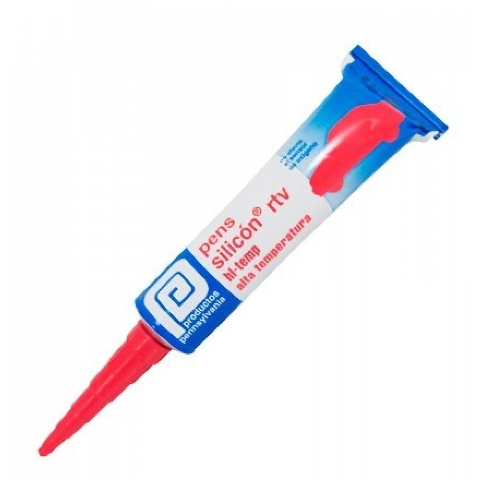 Silicon Hi Temp Rojo Resistente Alta Tempreraturas 75ml Pens