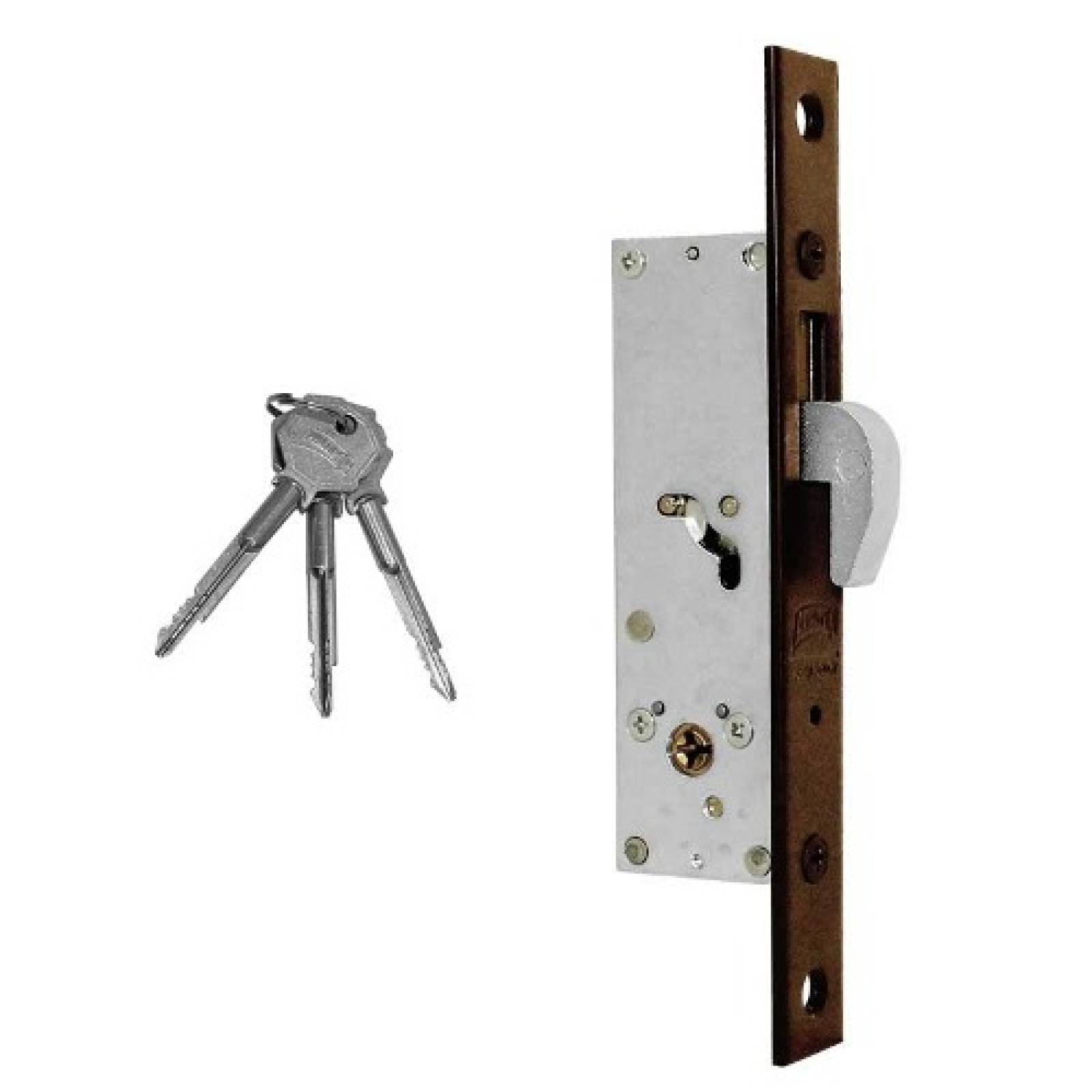 Cerradura P. Aluminio Mec.Tetra X 455 ADK Duranodik Phillips