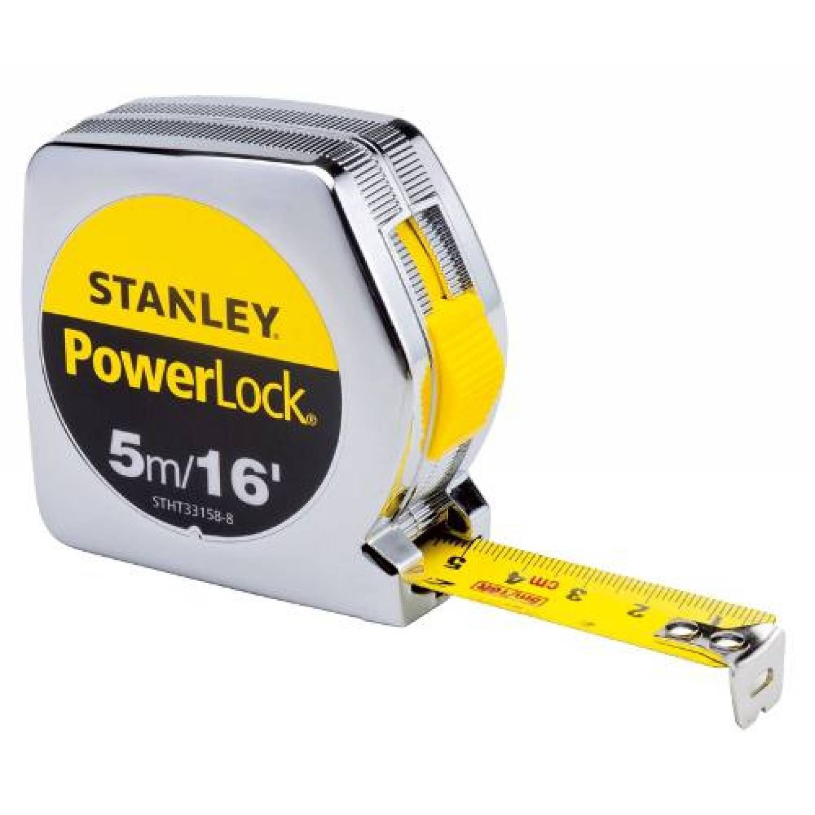 Flexometro Metal 5 Metros Stanley Power Lock P5me Mod.33158