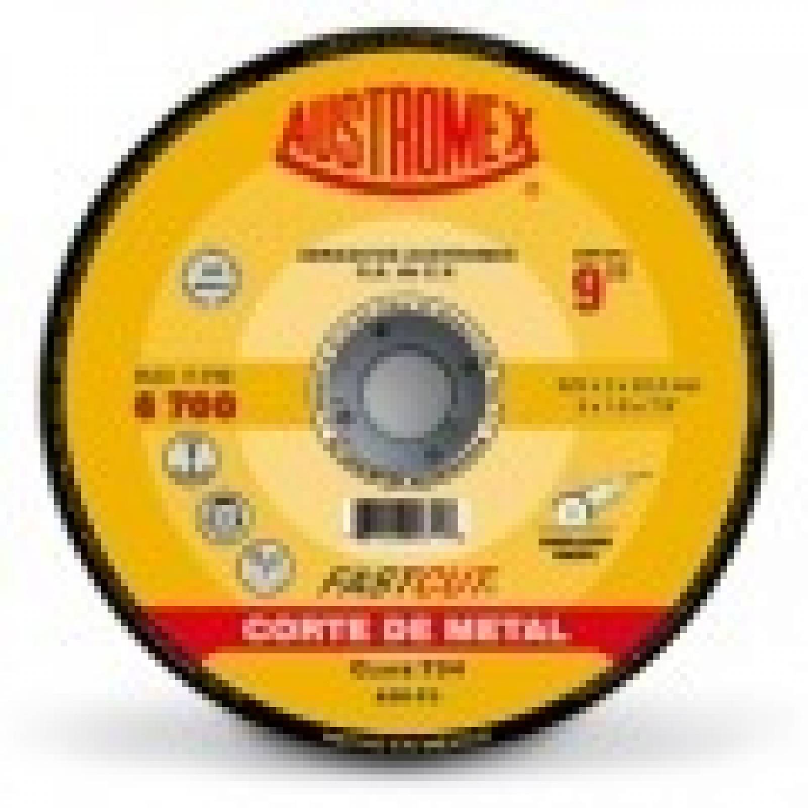 Disco Corte Metal 9" Todo Tipo Acero Austromex 734