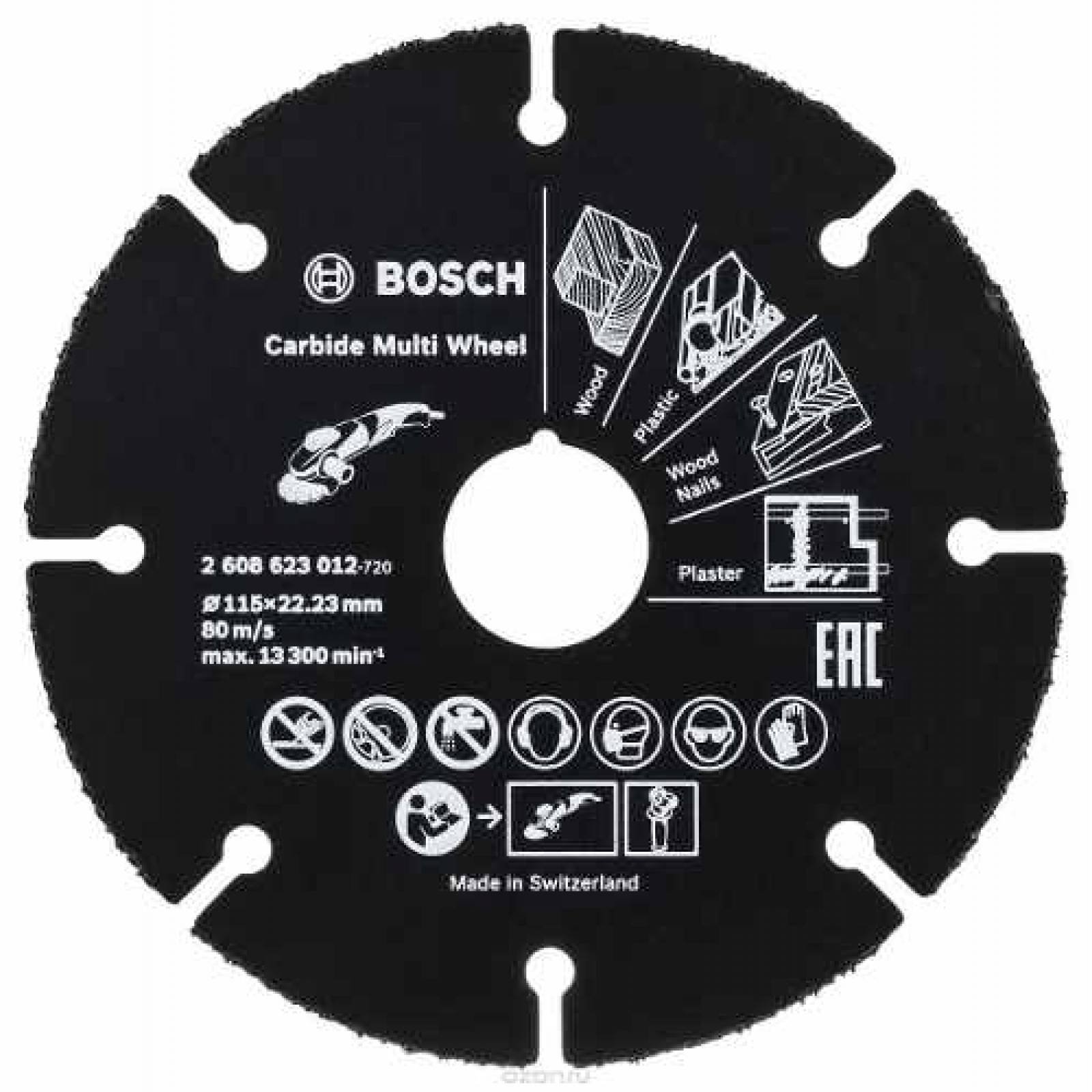 Disco Corte Multi Material 4? 8623 Bosch