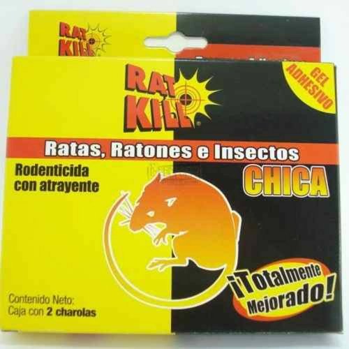 Ratonera Rat Kill Goma Chica Gel Adhesivo Bayer Jonson R-221