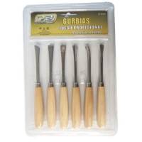 Juego Gubias Gurbias 6Pz 251509 Obi Madera