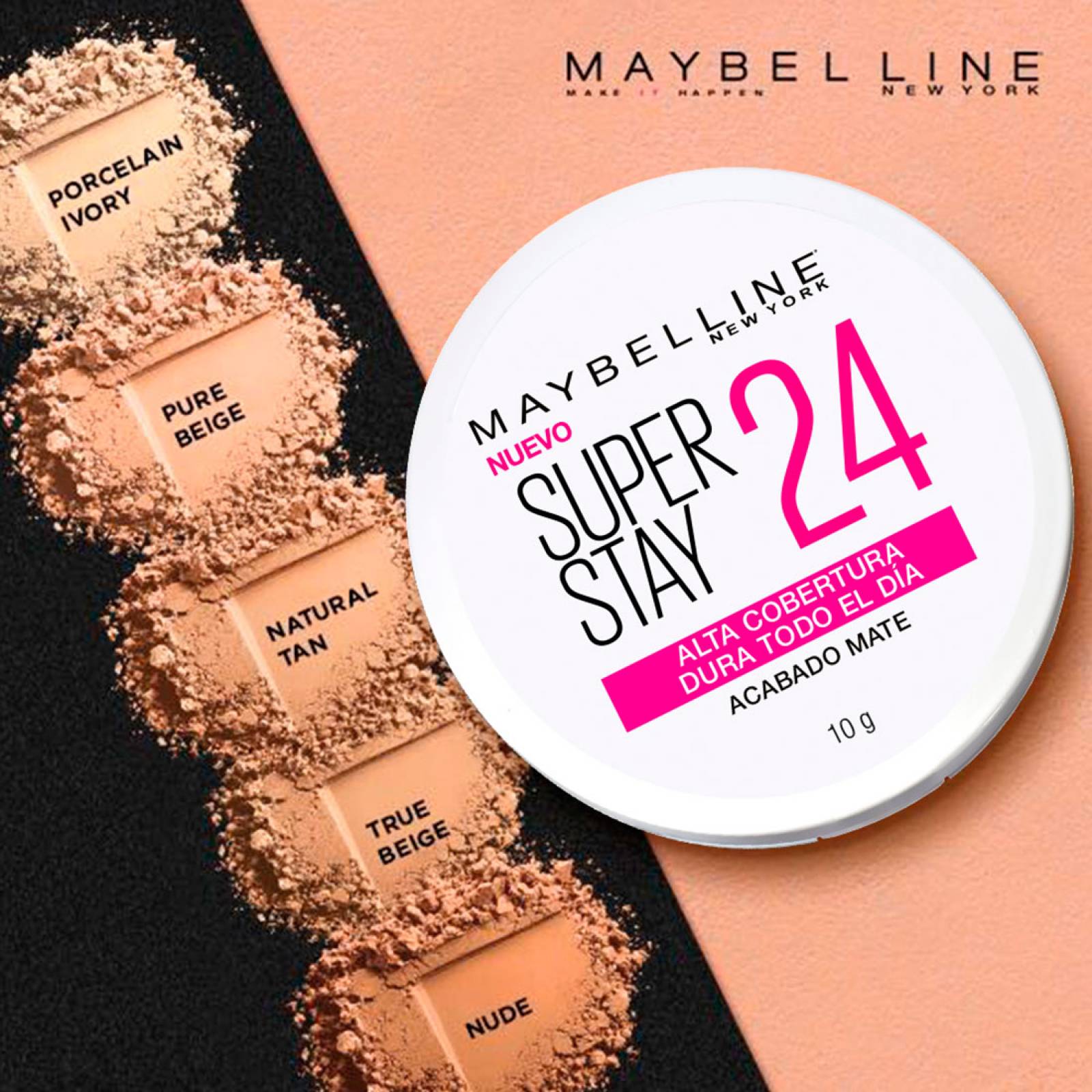 Maquillaje Polvo Cobertura Powder Superstay Maybelline