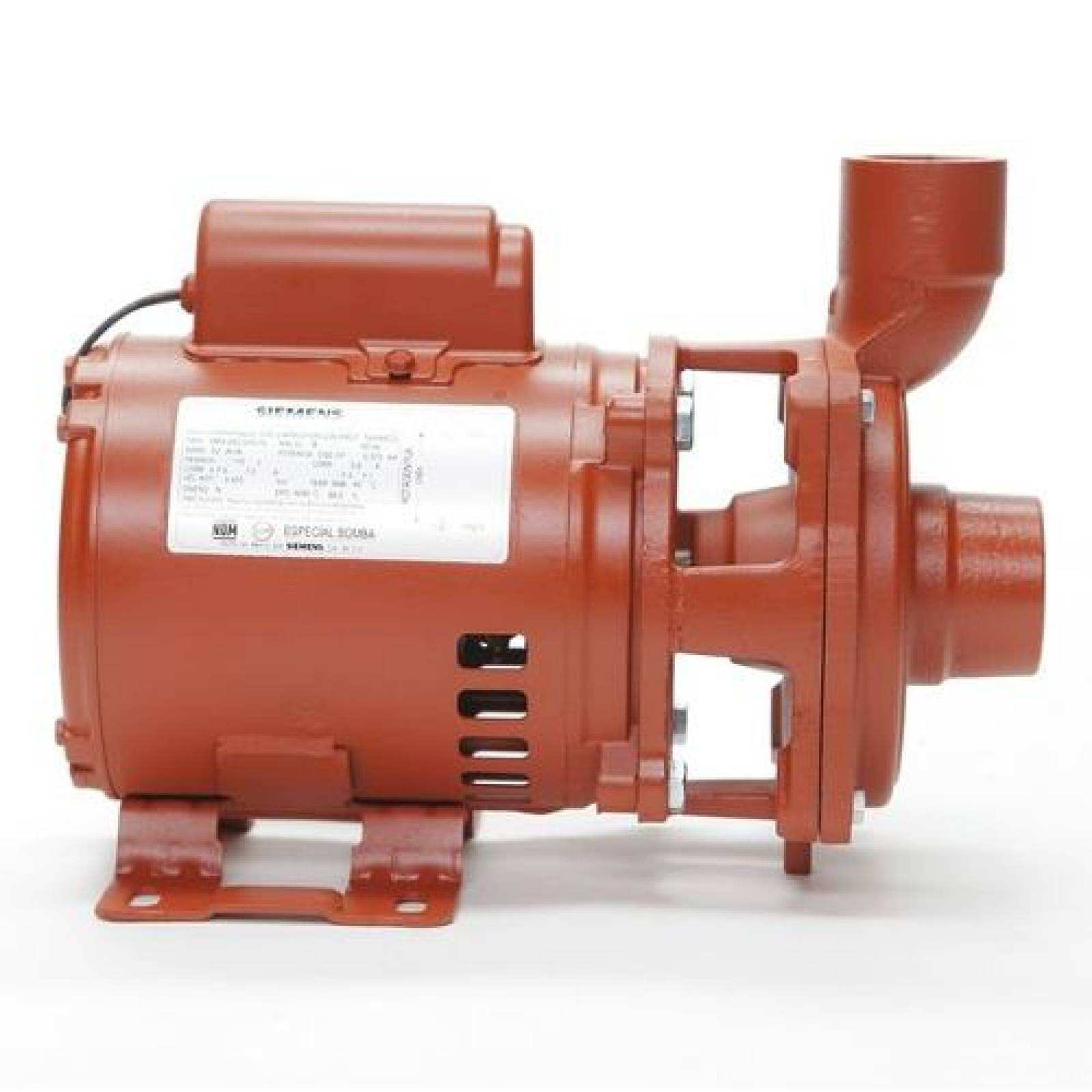 Bomba Agua Motobomba Centrifuga 1/2 HP Herramienta Siemens
