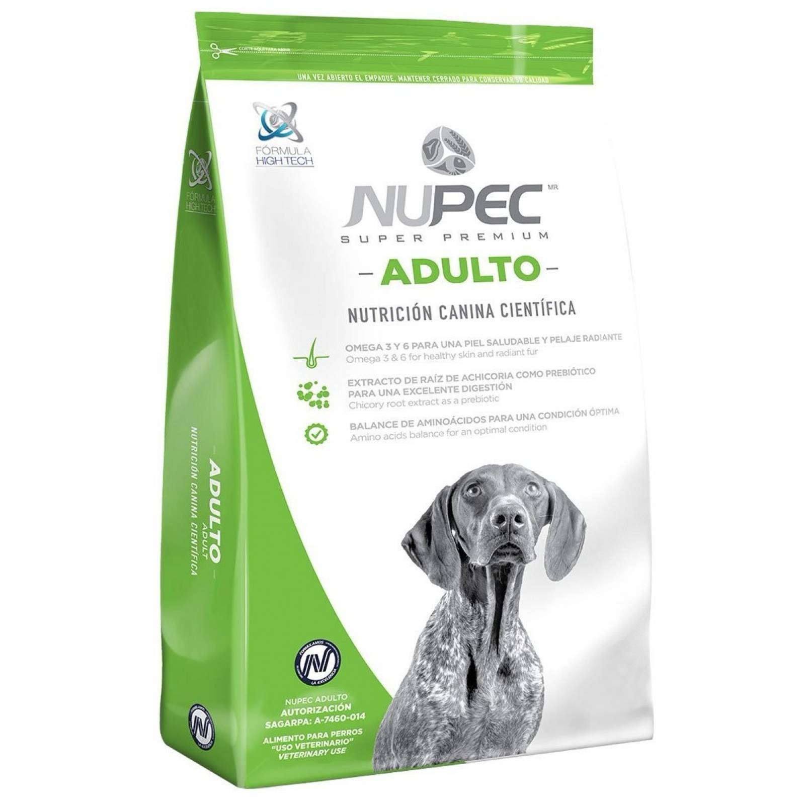 Alimento Para Perro Nupec Adulto 15 Kg.