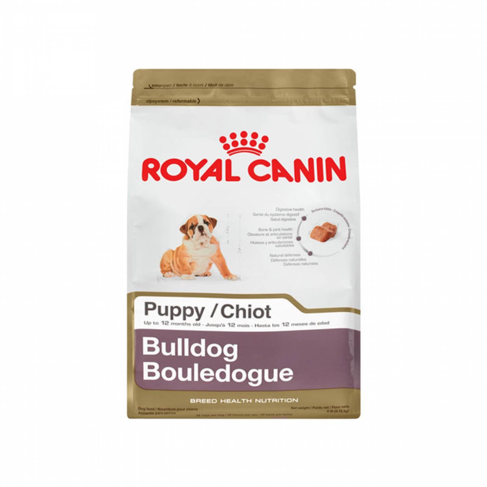 Alimento Cachorros Royal Canin Bulldog Puppy 30 2.27kg